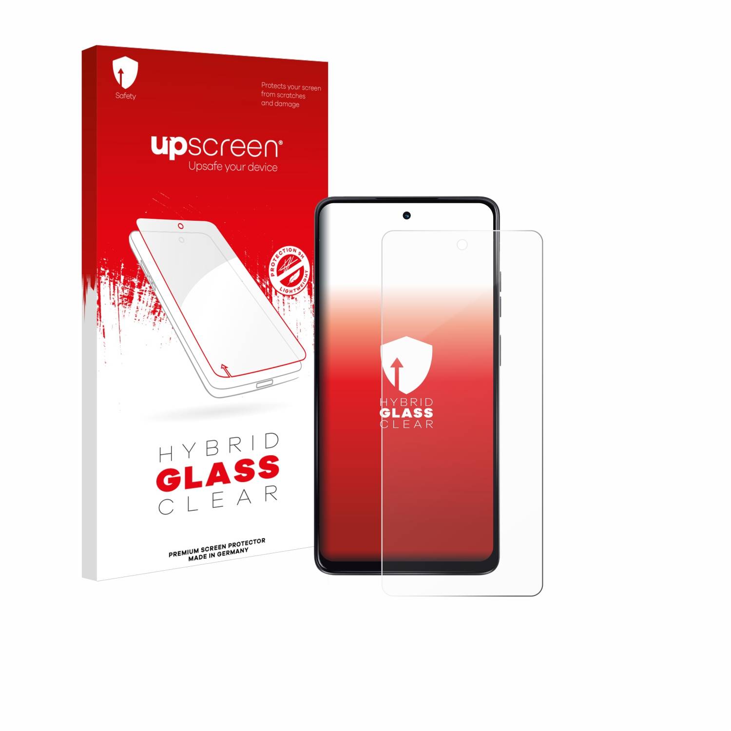 upscreen Hybrid Glas Schutz-Folie für Motorola Moto G24