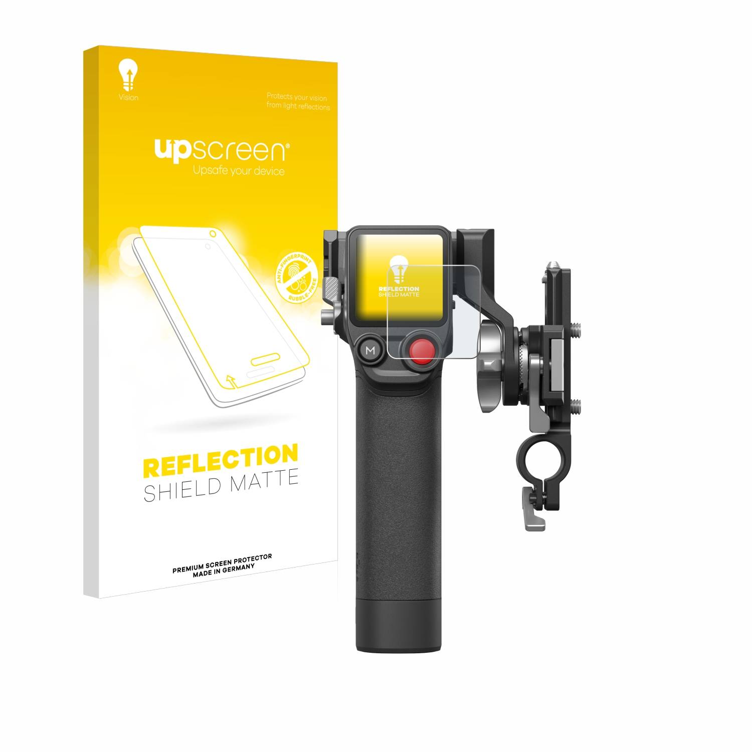 upscreen Reflection Shield Matt Schutzfolie für DJI Focus Pro- Grip