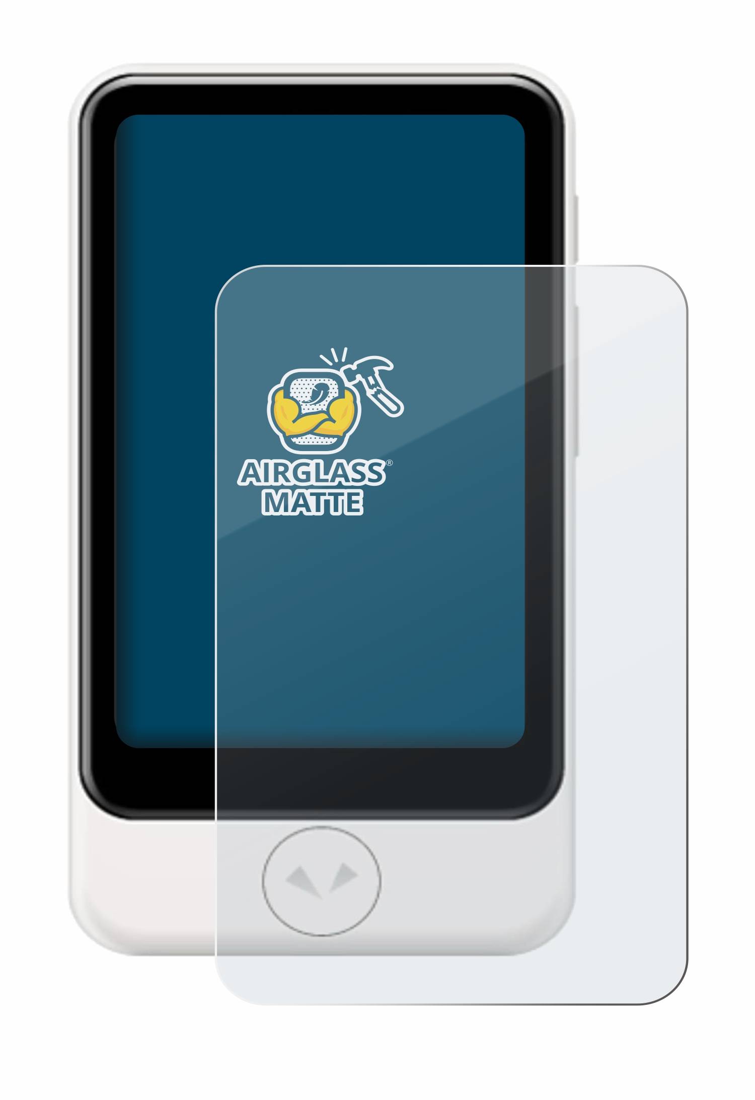 BROTECT AirGlass Matt Glas Schutz Folie für Pocketalk Plus