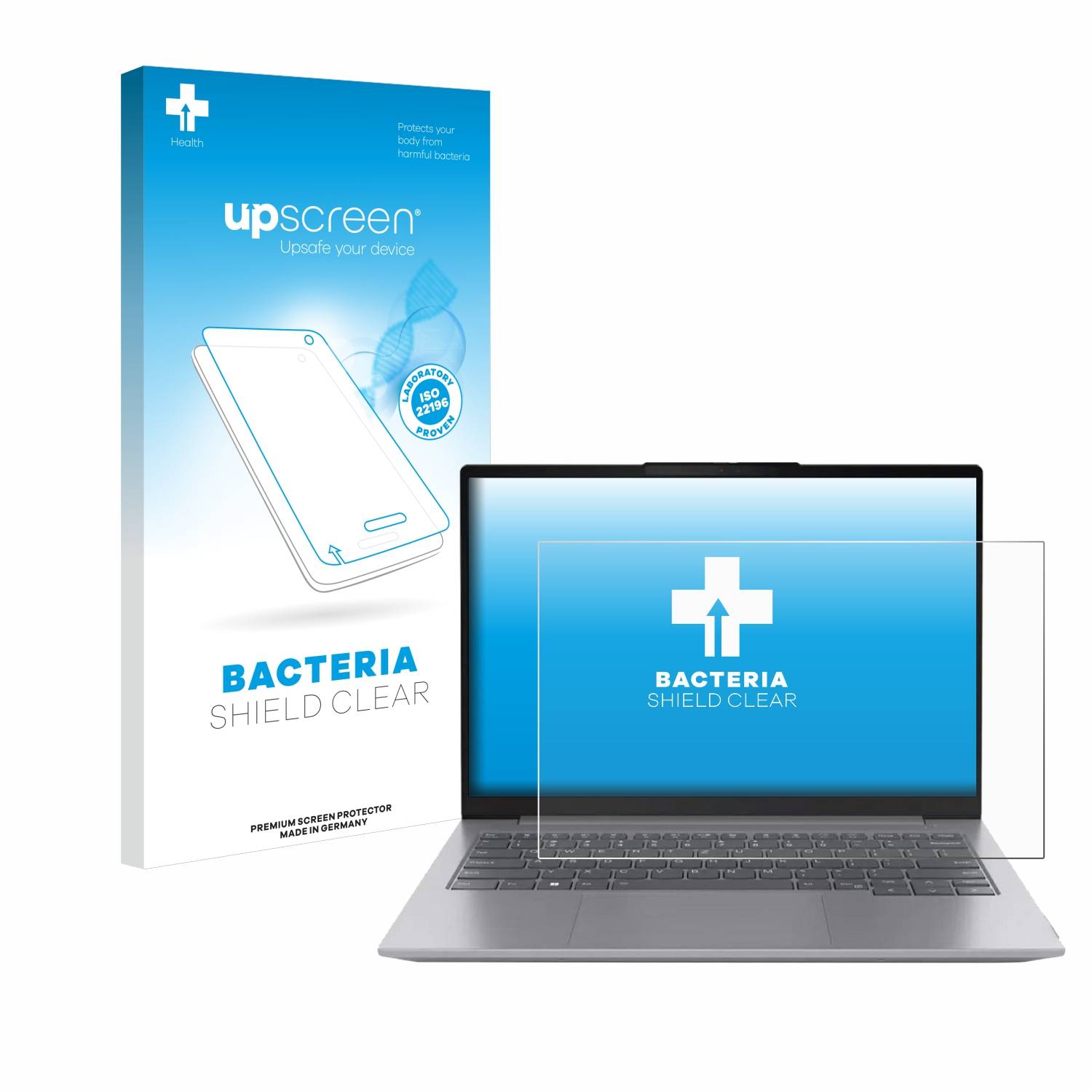 upscreen Bacteria Shield Schutzfolie für Lenovo ThinkBook 16 Gen 6 - Antibakteriell