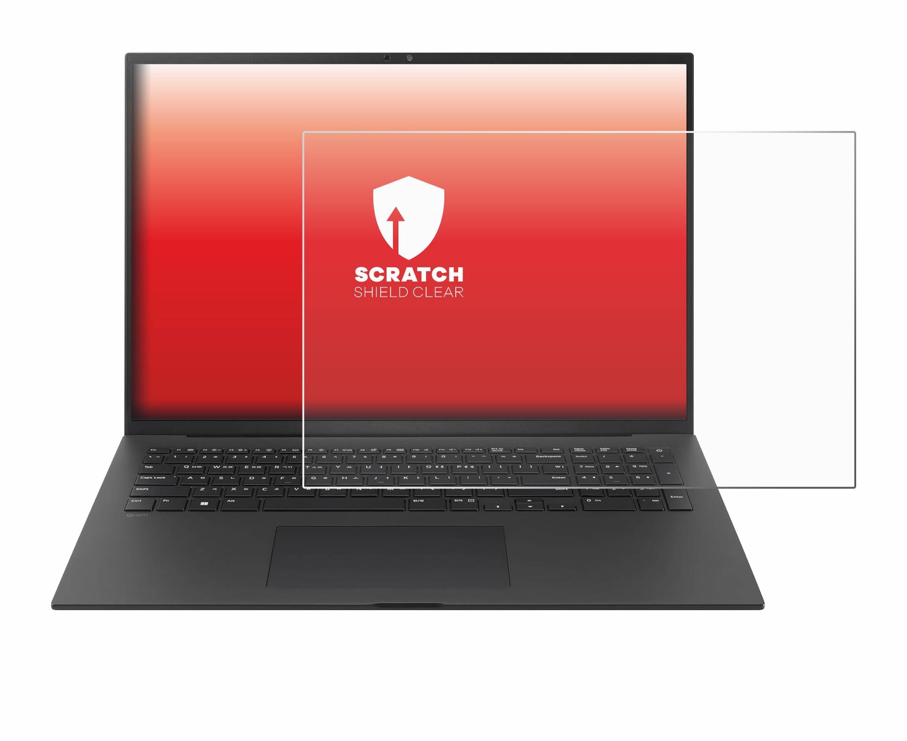upscreen Scratch Shield Schutzfolie für LG gram Pro 17 2024