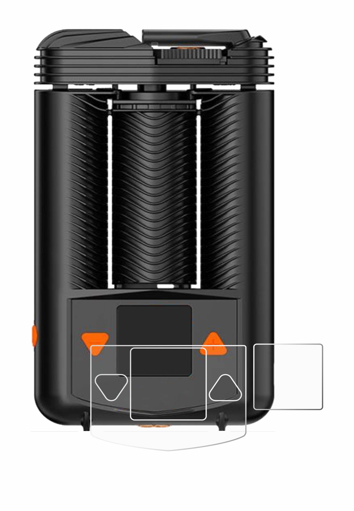 upscreen Schutzfolie für Storz & Bickel Mighty + Antibakterielle Folie Klar Anti-Kratzer