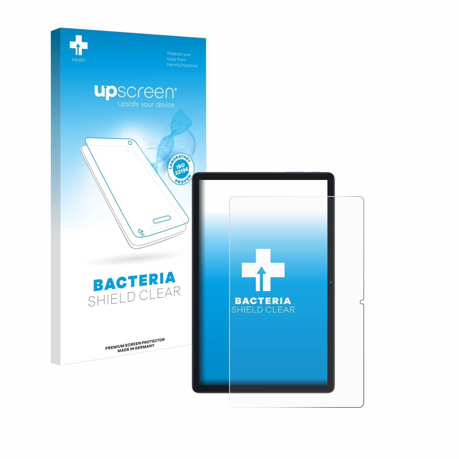 upscreen Schutzfolie für Blackview Tab 80 Antibakterielle Folie Klar Anti-Kratzer
