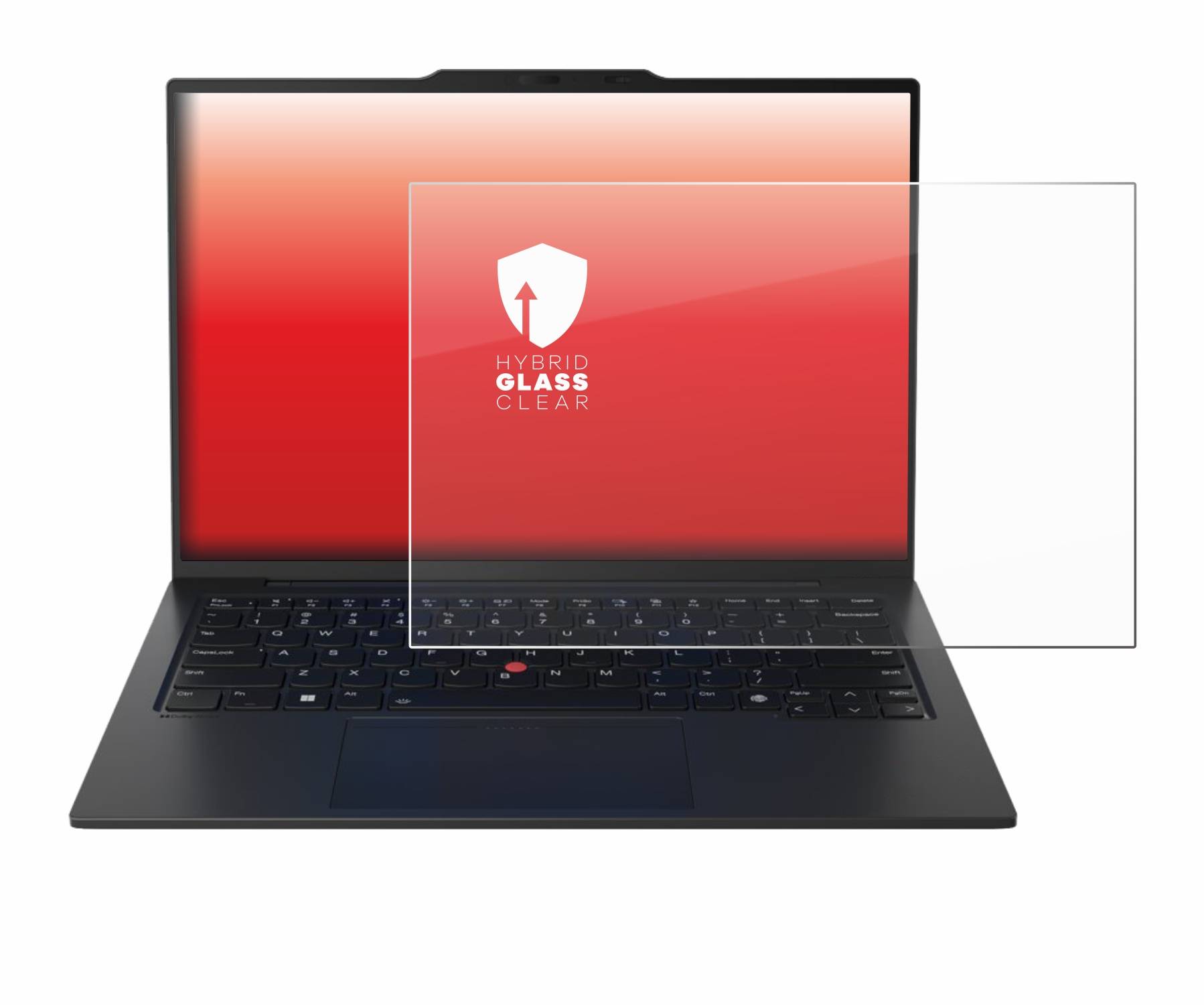 upscreen Hybrid Glas Schutz-Folie für Lenovo ThinkPad X1 Carbon Gen 12 14