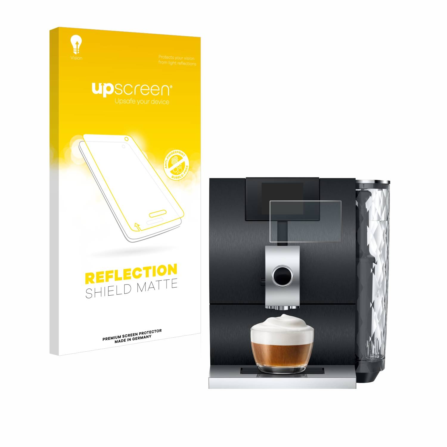 upscreen Reflection Shield Matt Schutzfolie für Jura ENA 8