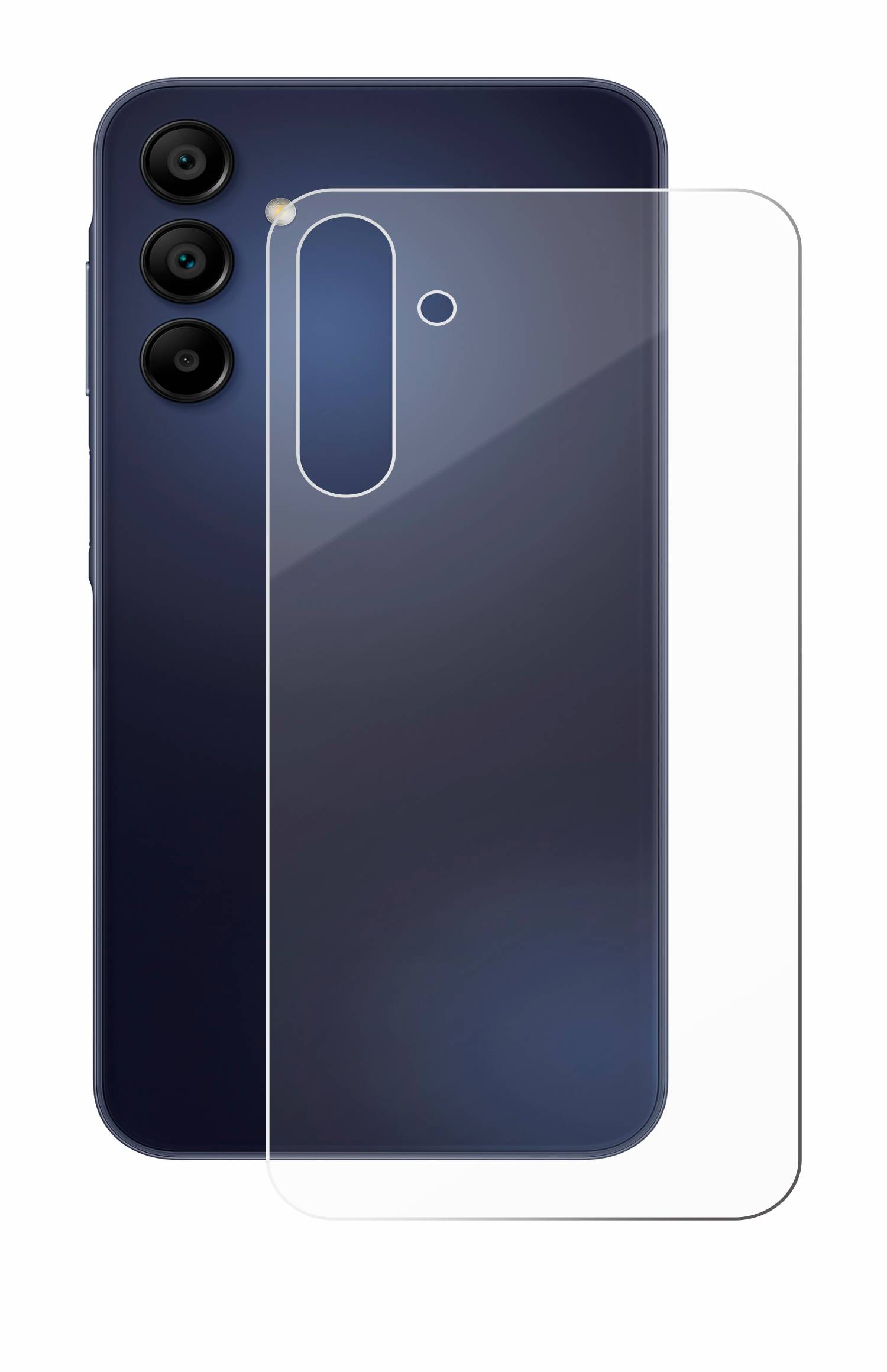 BROTECT AirGlass Glas Panzer-Folie für Samsung Galaxy A15 5G (Rückseite) - Schutzglas