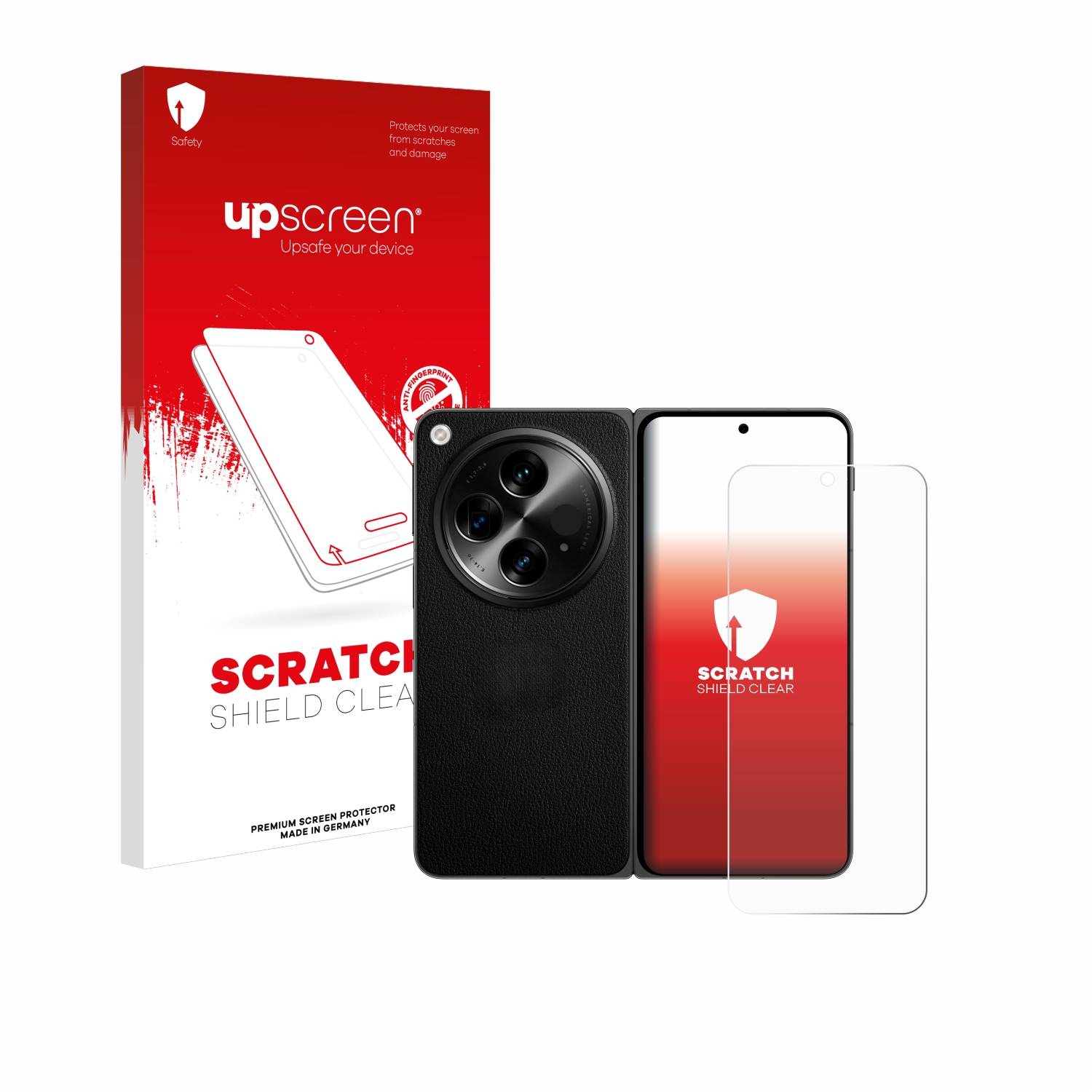 upscreen Scratch Shield Schutzfolie für OnePlus Open (case-friendly)