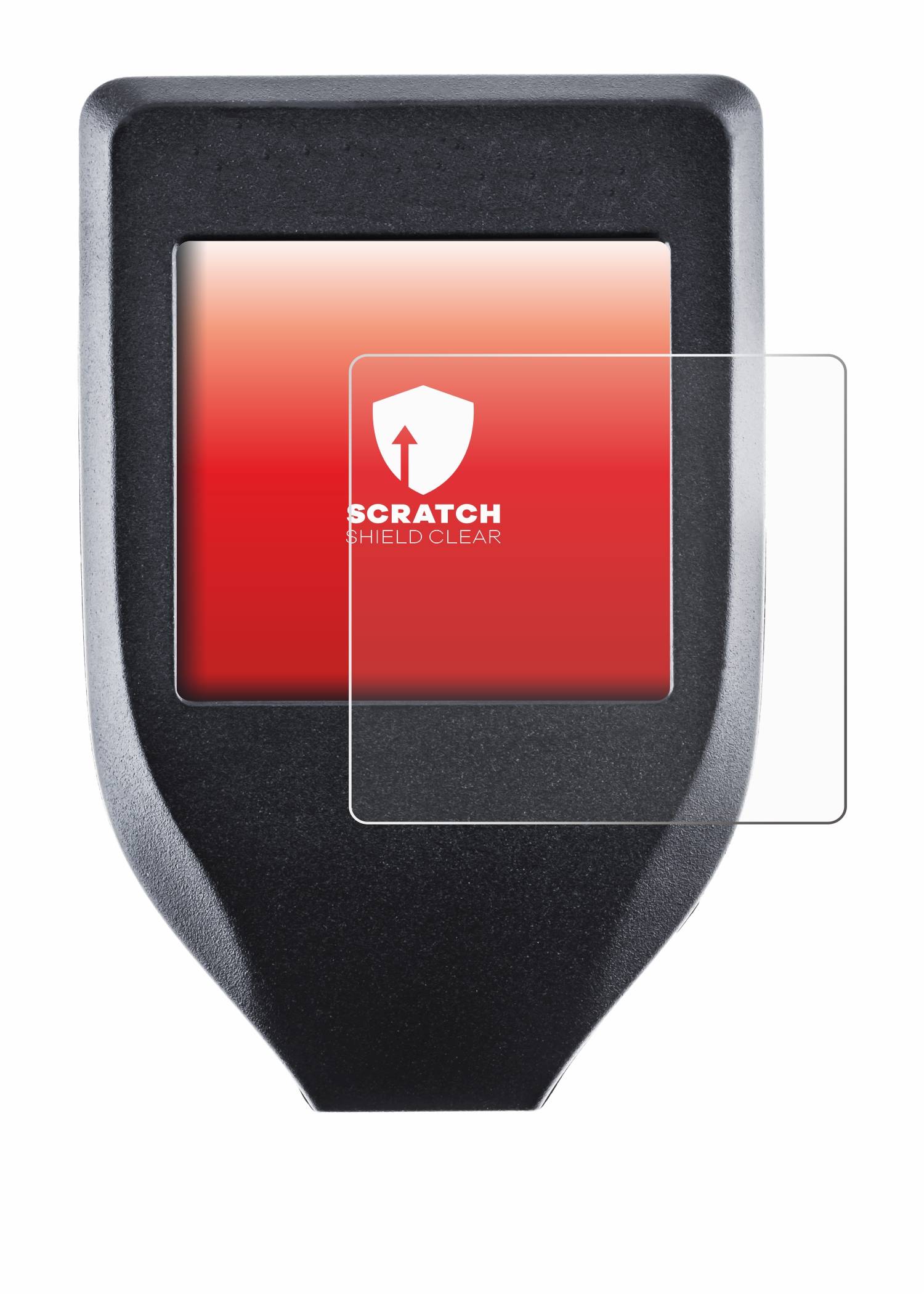 upscreen Scratch Shield Schutzfolie für Trezor Model T