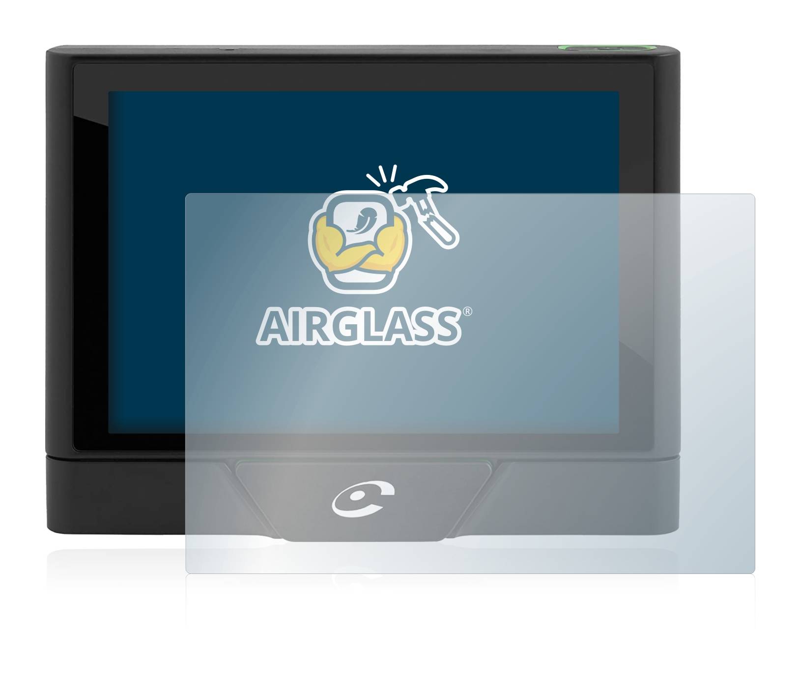 BROTECT AirGlass Flexible Schutz Glas Folie für Coyote UP Klar Transparent