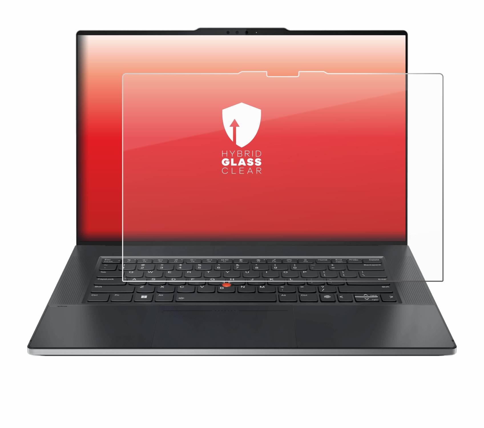 upscreen Hybrid Glas Schutz-Folie für Lenovo ThinkPad Z13 Gen 2