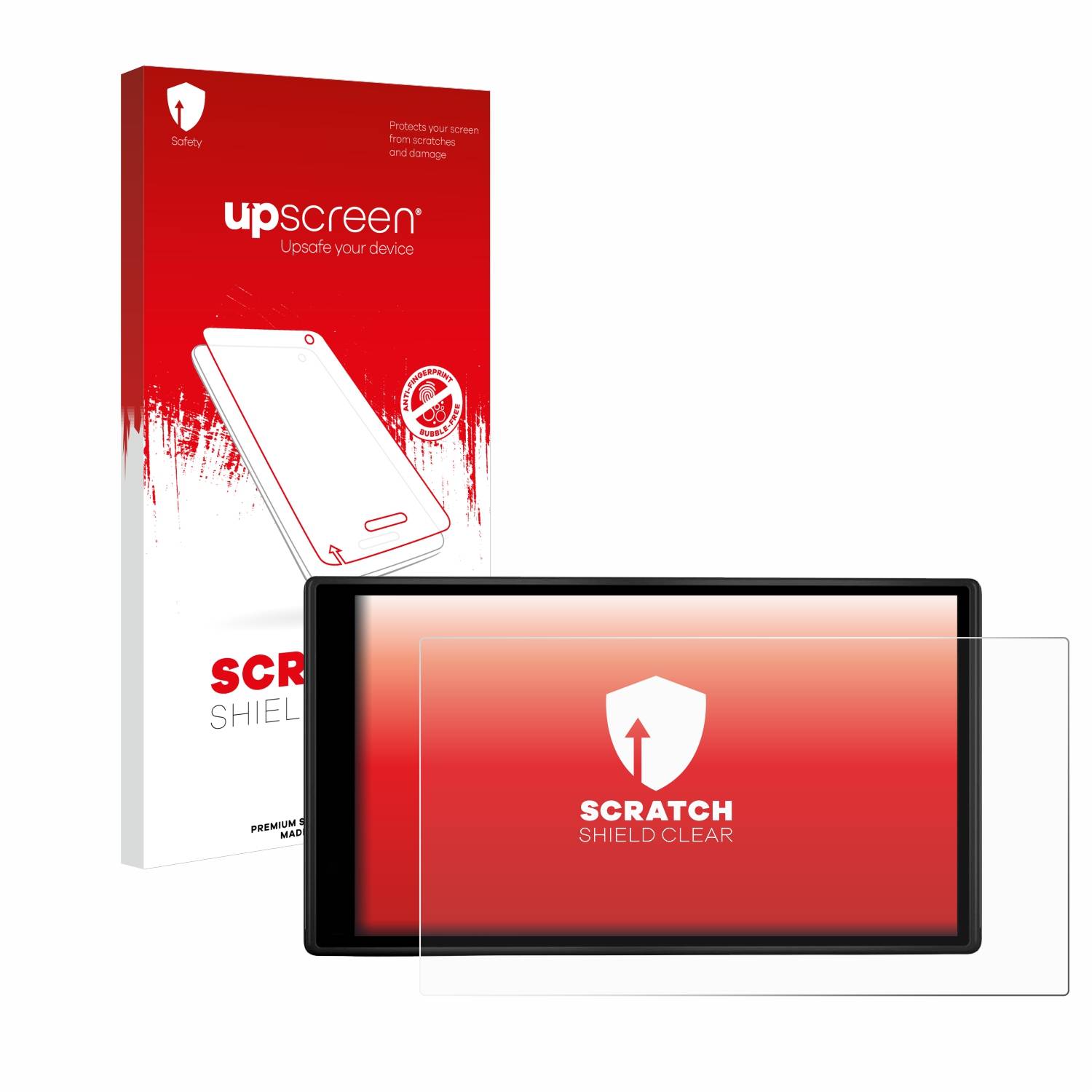 upscreen Scratch Shield Schutzfolie für Garmin dezl LGV500