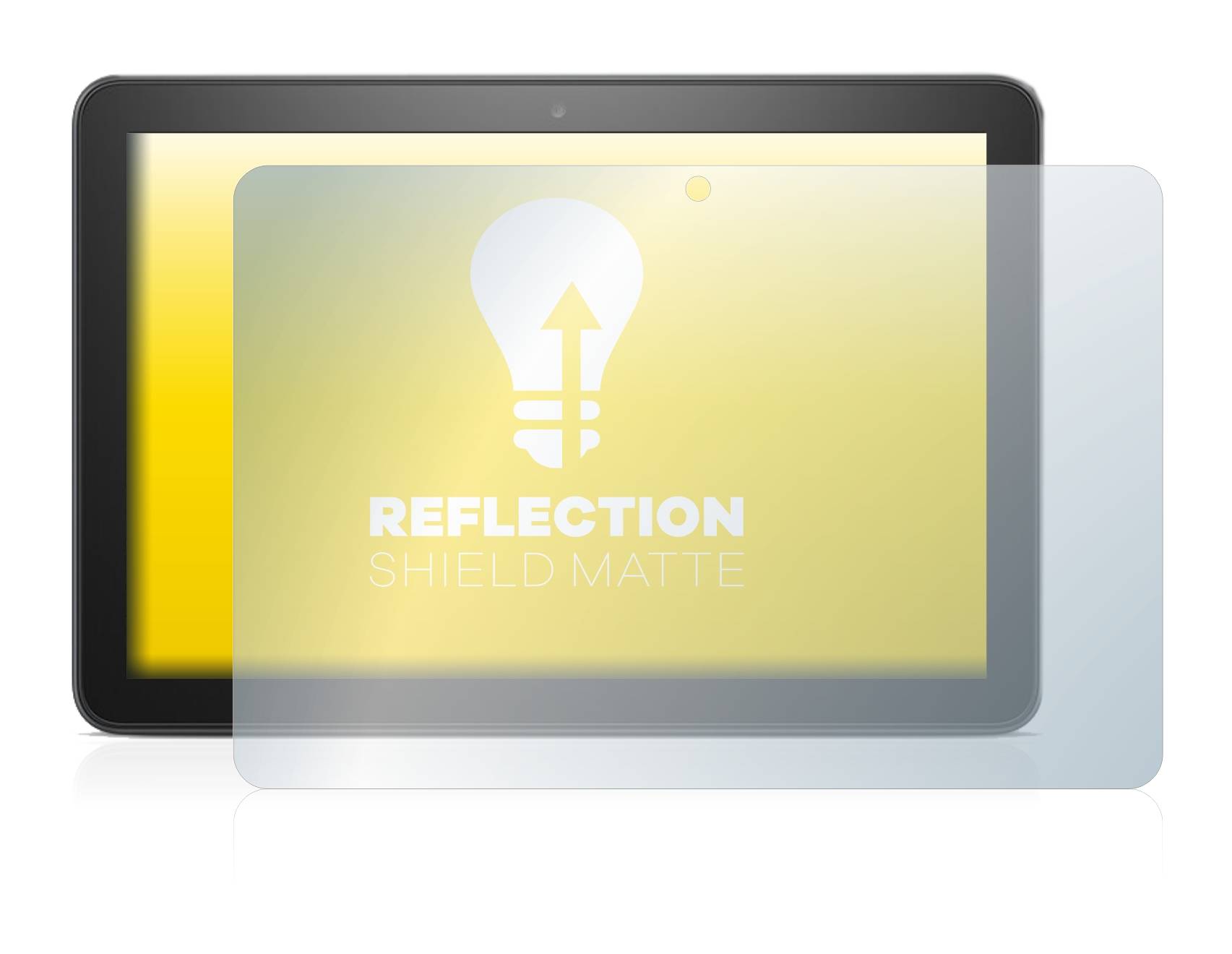 upscreen Reflection Shield Matt Schutzfolie für Amazon Fire HD 8 Plus 2020 (10. Gen.)
