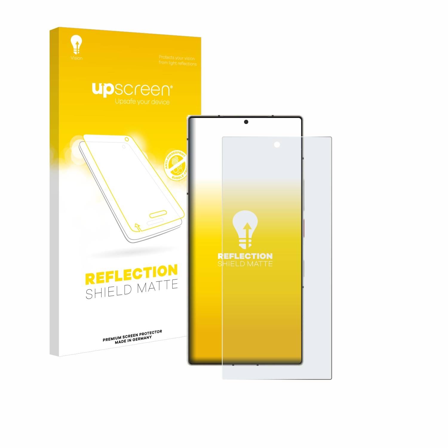 upscreen Reflection Shield Matt Schutzfolie für Nubia Z60 Ultra