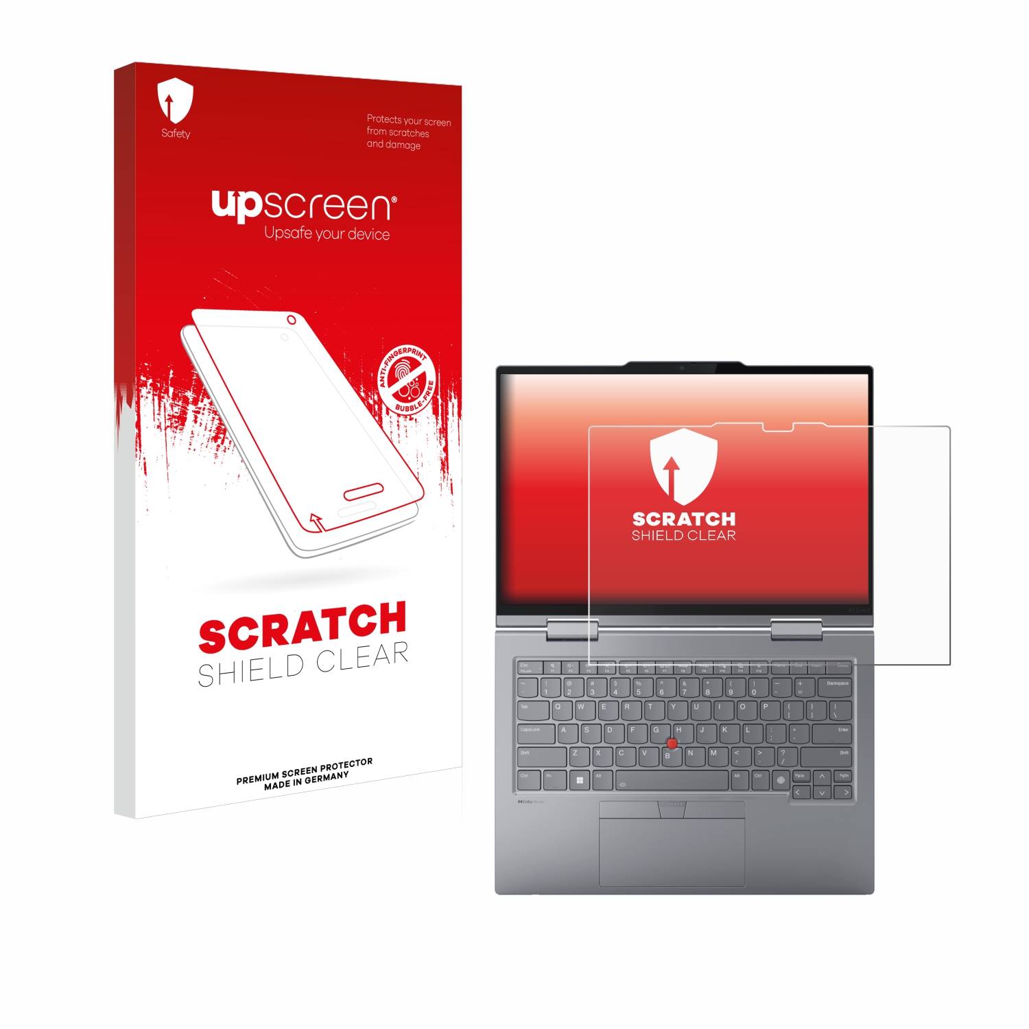 upscreen Scratch Shield Schutzfolie für Lenovo ThinkPad X1 2-in-1 Gen 9 14