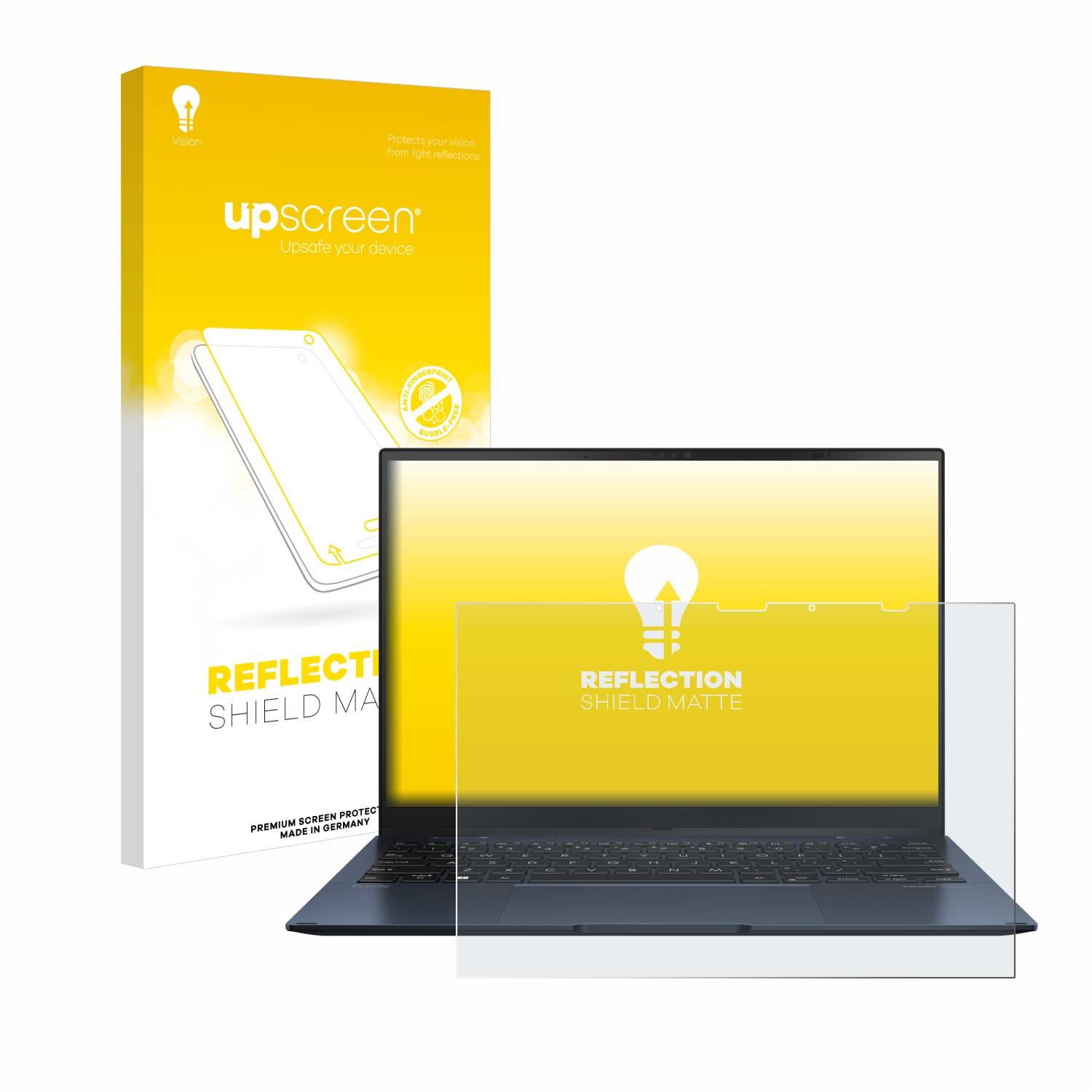 upscreen Reflection Shield Matt Schutzfolie für ASUS ZenBook S 13 Flip OLED