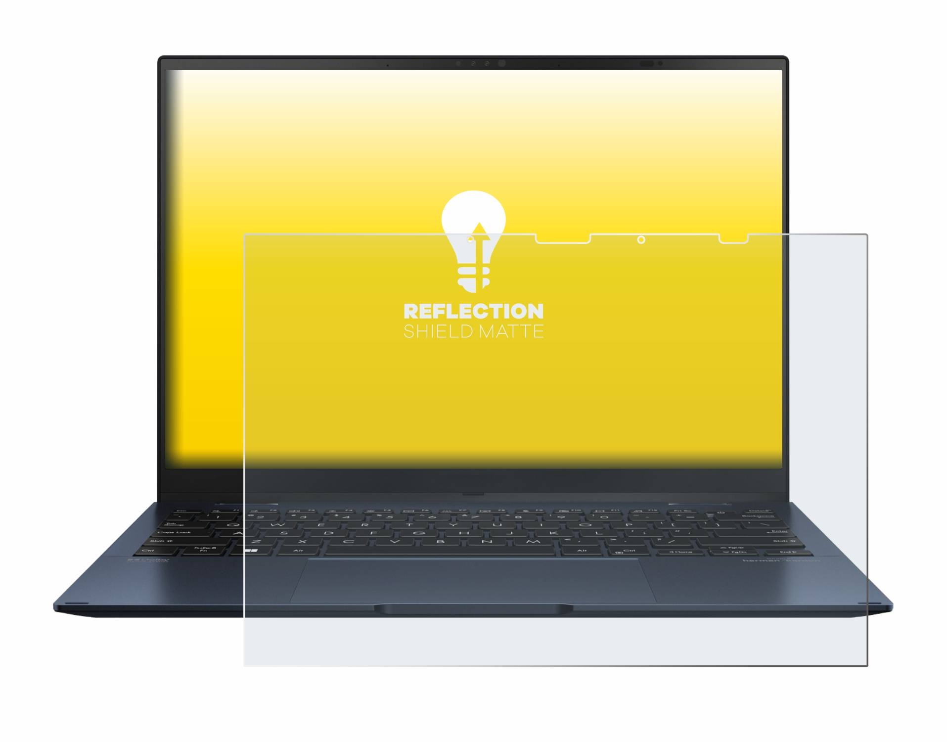 upscreen Reflection Shield Matt Schutzfolie für ASUS ZenBook S 13 Flip OLED