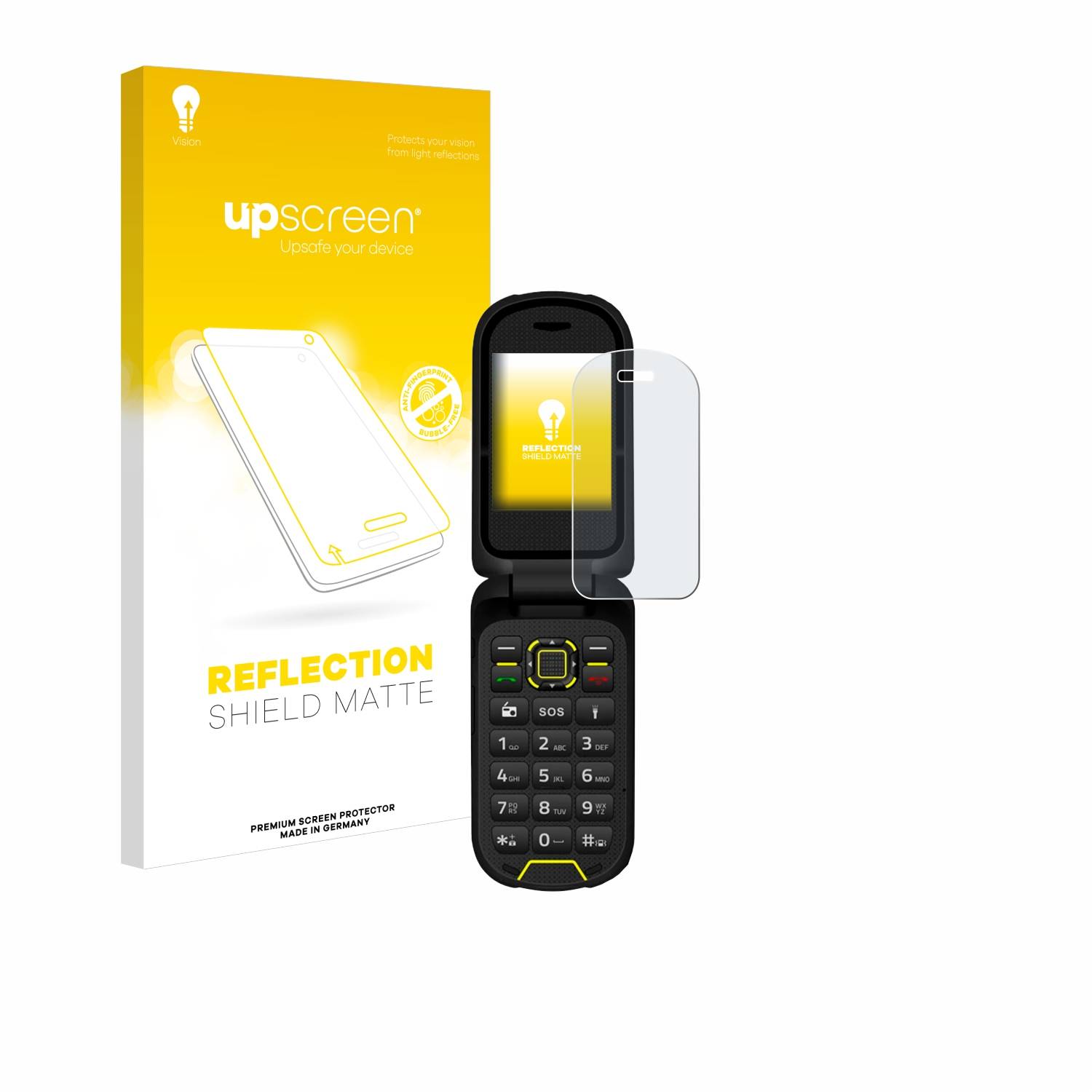 upscreen Reflection Shield Matt Schutzfolie für Hammer Bow LTE