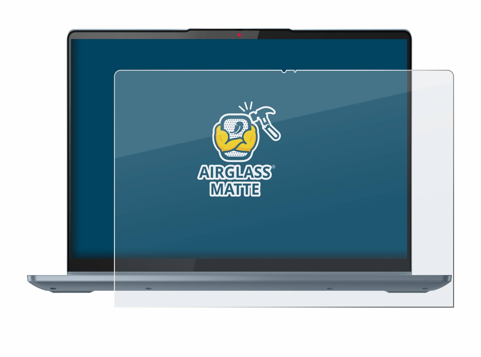BROTECT AirGlass Matt Glas Panzer Folie für Lenovo IdeaPad 5i 2-in-1 Gen 9 14