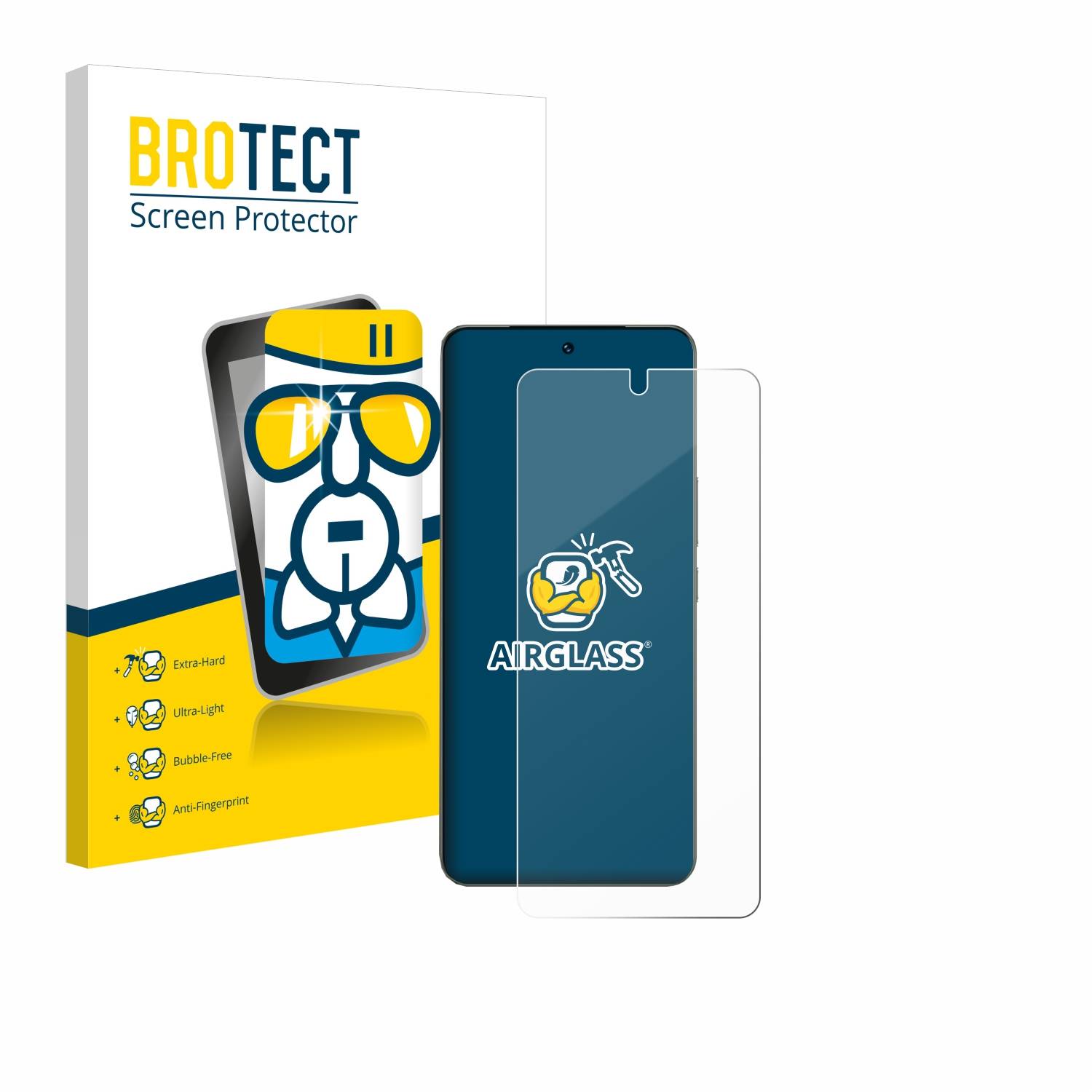 BROTECT AirGlass Glas Schutz-Folie für Vivo V30 Lite - Schutzglas