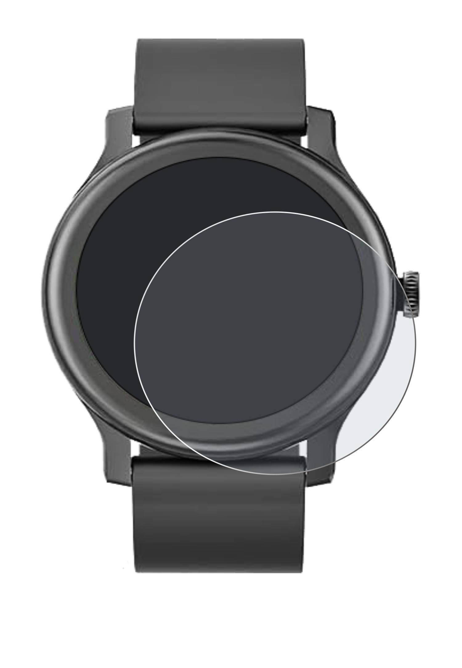 upscreen Reflection Shield Matt Schutzfolie für Loyaa Smartwatch 1.28