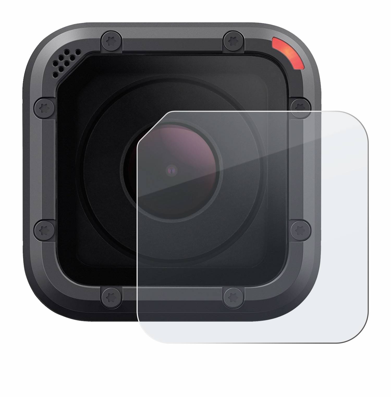 upscreen Hybrid Glas Matt Schutz-Folie für GoPro Hero 5 Session Linse (Gehäuse)