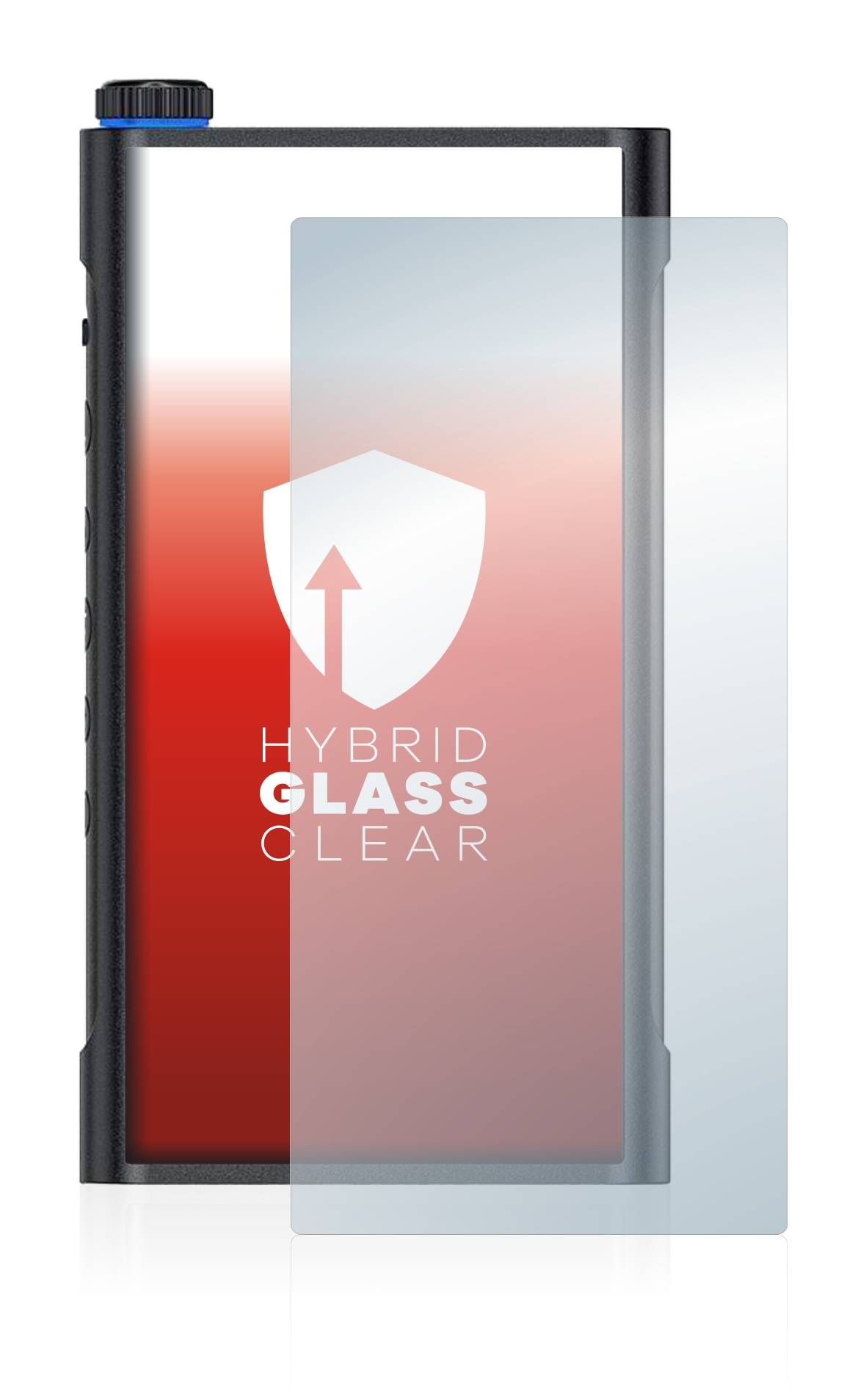 upscreen Flexible Schutz Glas Folie für FiiO M15 Schutzglas 9H Hybridglas Klar