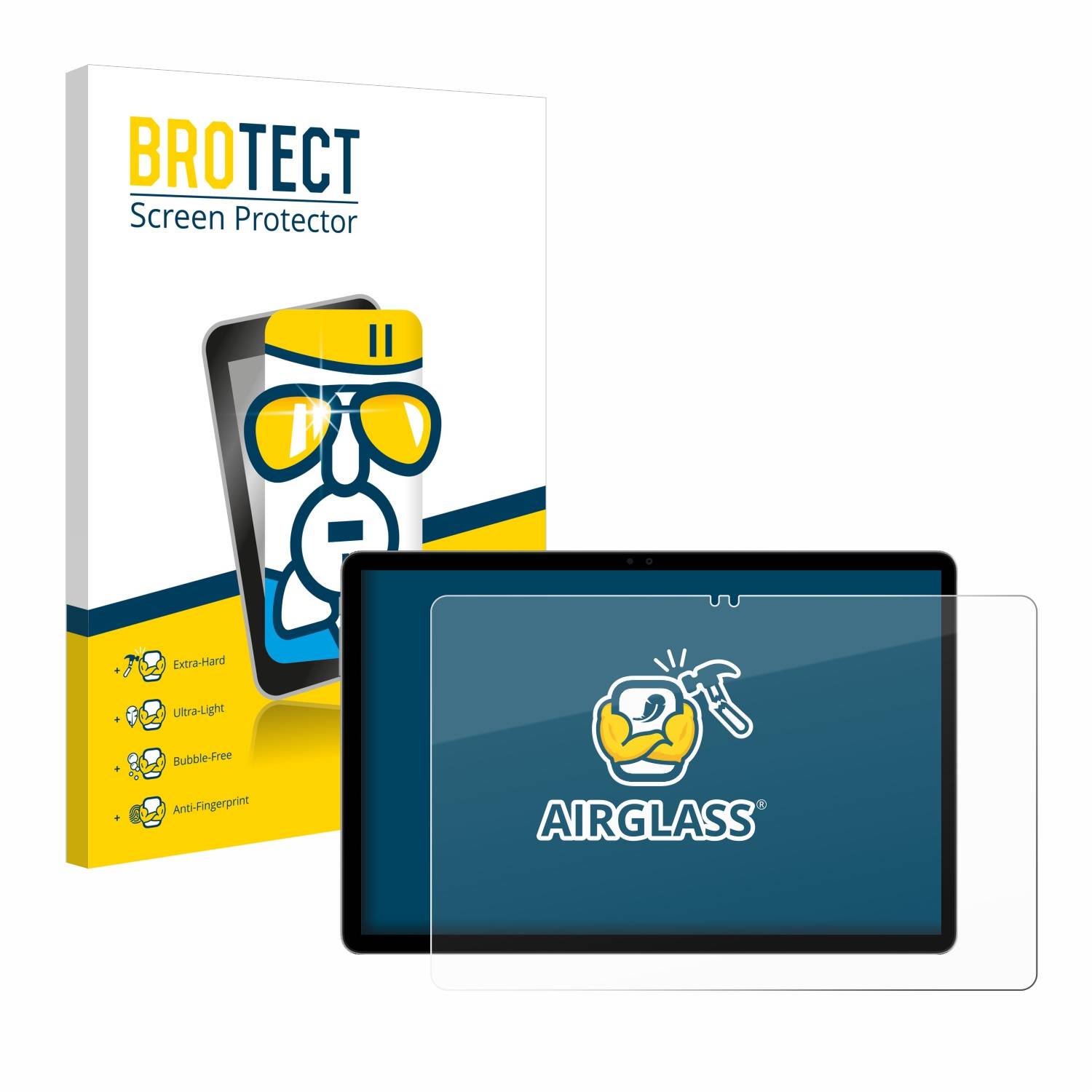 BROTECT AirGlass Glas Schutz-Folie für Alldocube iPlay 60 Lite - Schutzglas