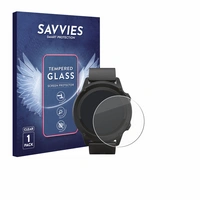 Savvies Clear Schutzglas für SilverCrest Fitness-Smartwatch Savvies Clear Schutzglas für SilverCrest Fitness-Smartwatch