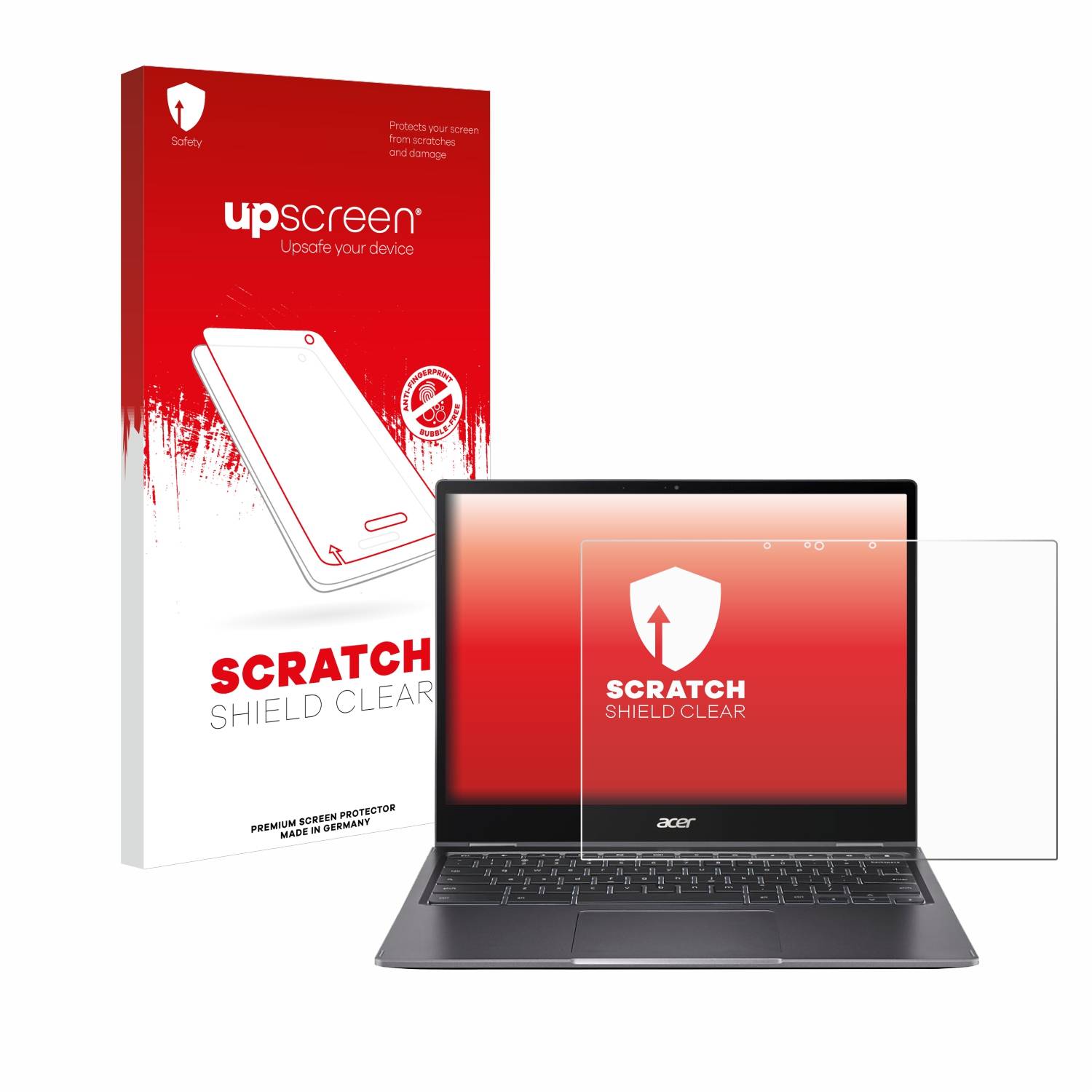 upscreen Scratch Shield Schutzfolie für Acer Chromebook Spin 713