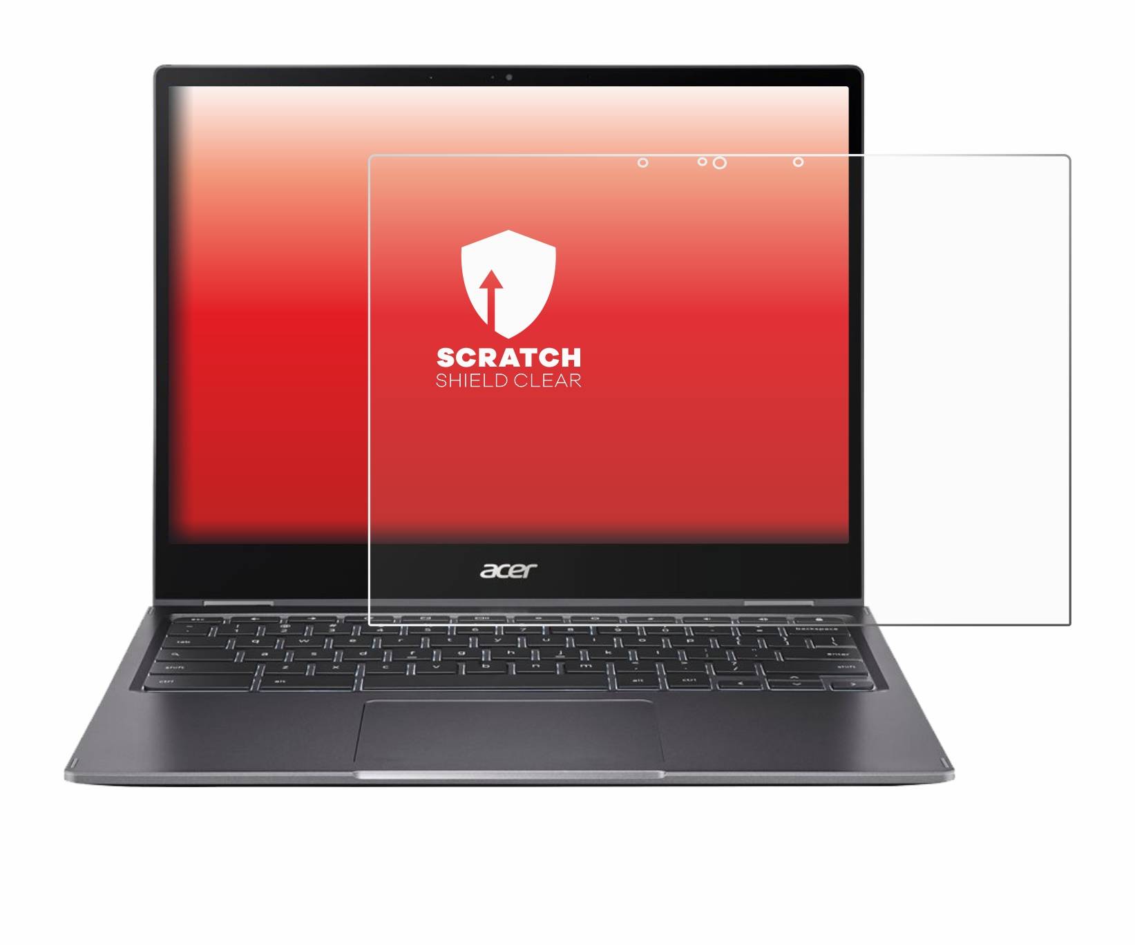 upscreen Scratch Shield Schutzfolie für Acer Chromebook Spin 713