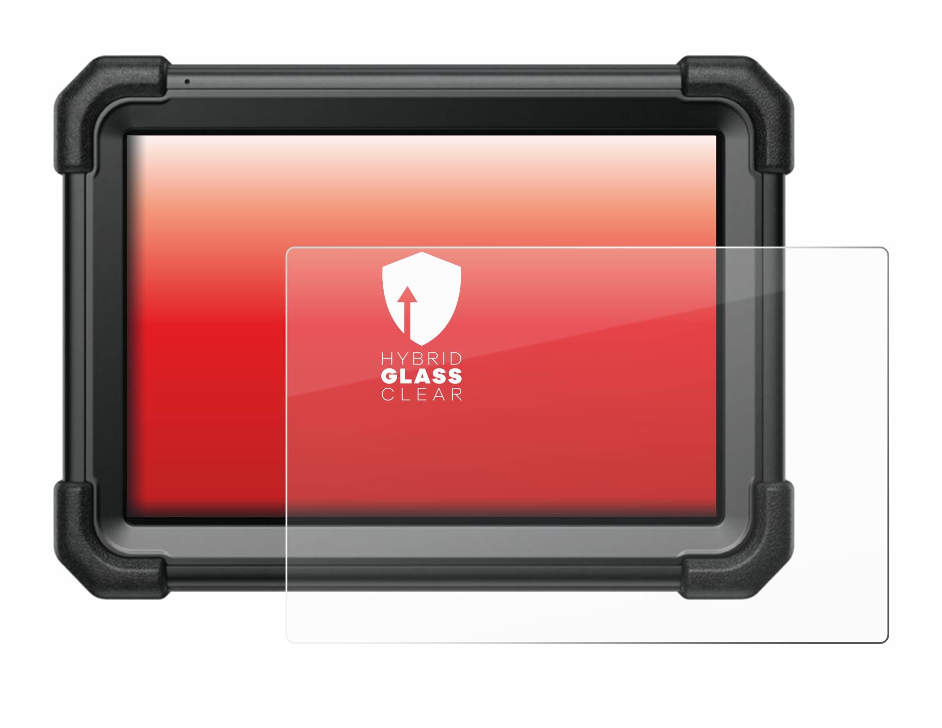 upscreen Hybrid Glas Panzer-Folie für Launch X-431 Pro3 Apex