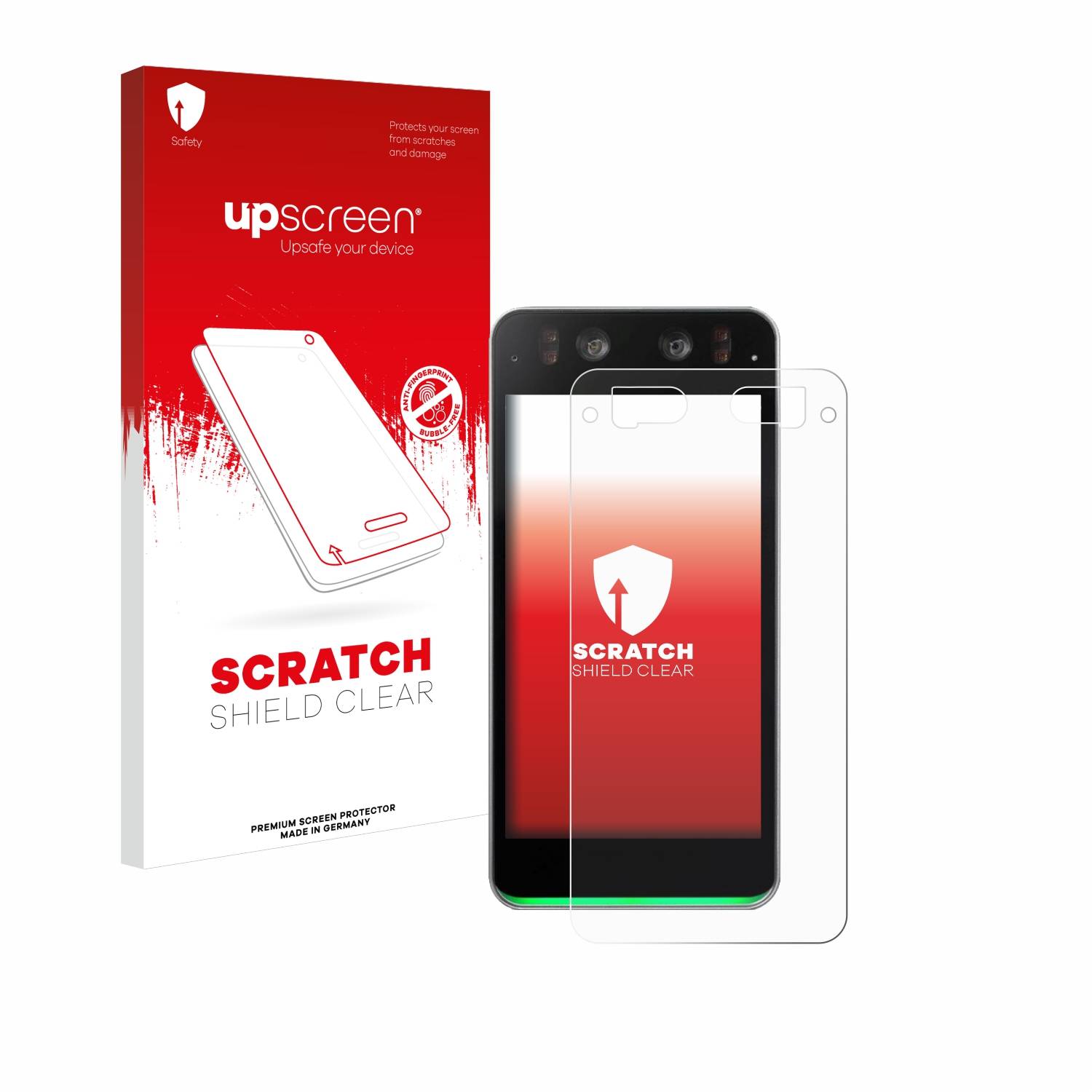 upscreen Scratch Shield Schutzfolie für Suprema Biostation 3