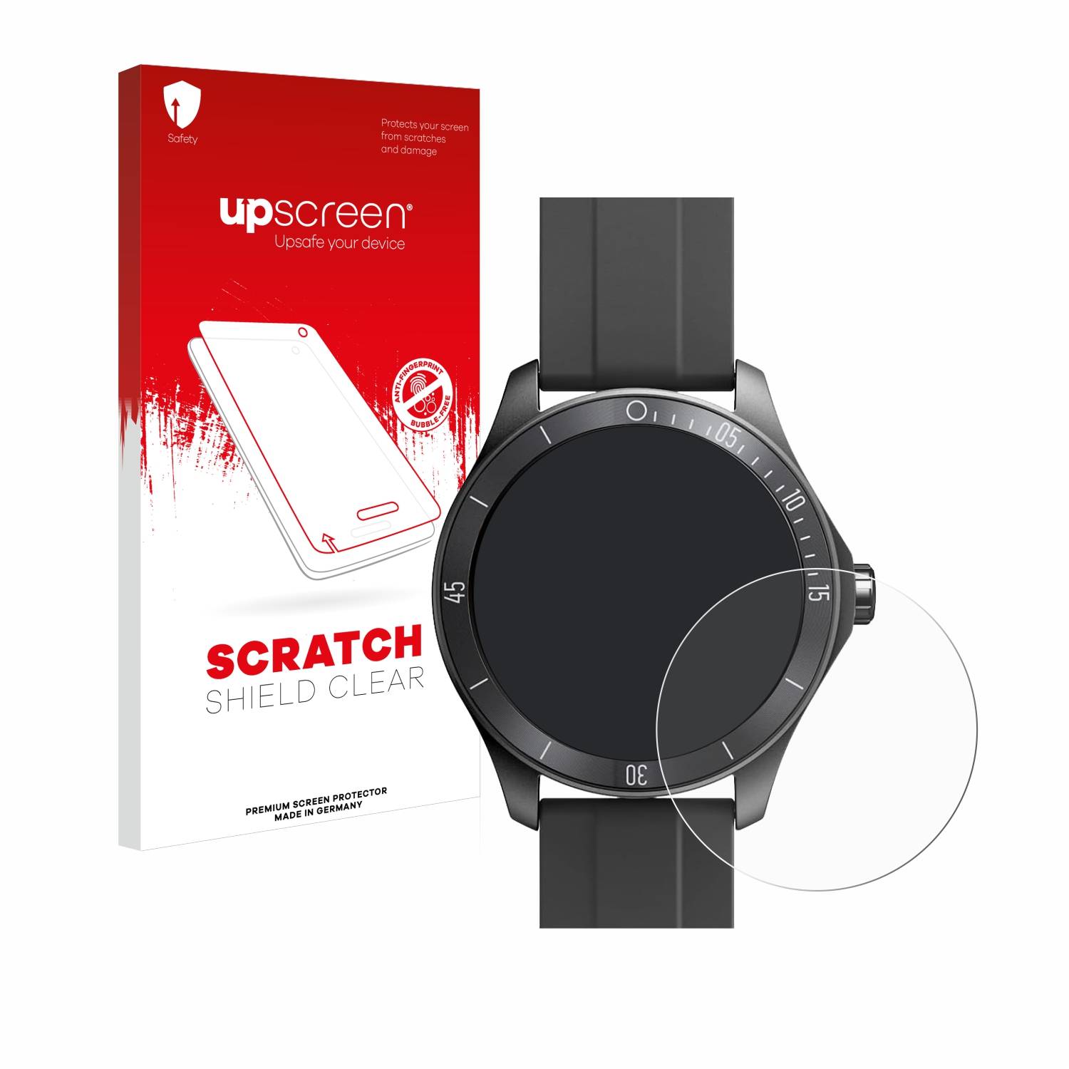 upscreen Schutzfolie für Toobur IDW18 Kratzschutz Anti-Fingerprint Klar