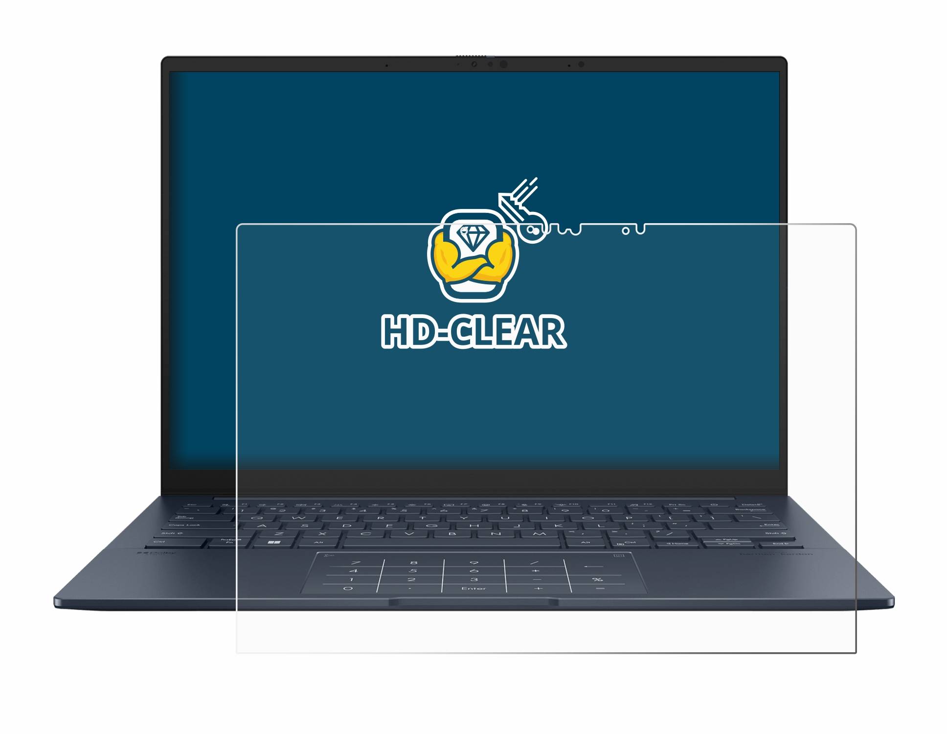 BROTECT Displayschutz-Folie für ASUS ZenBook 14 OLED UX3405 Touch