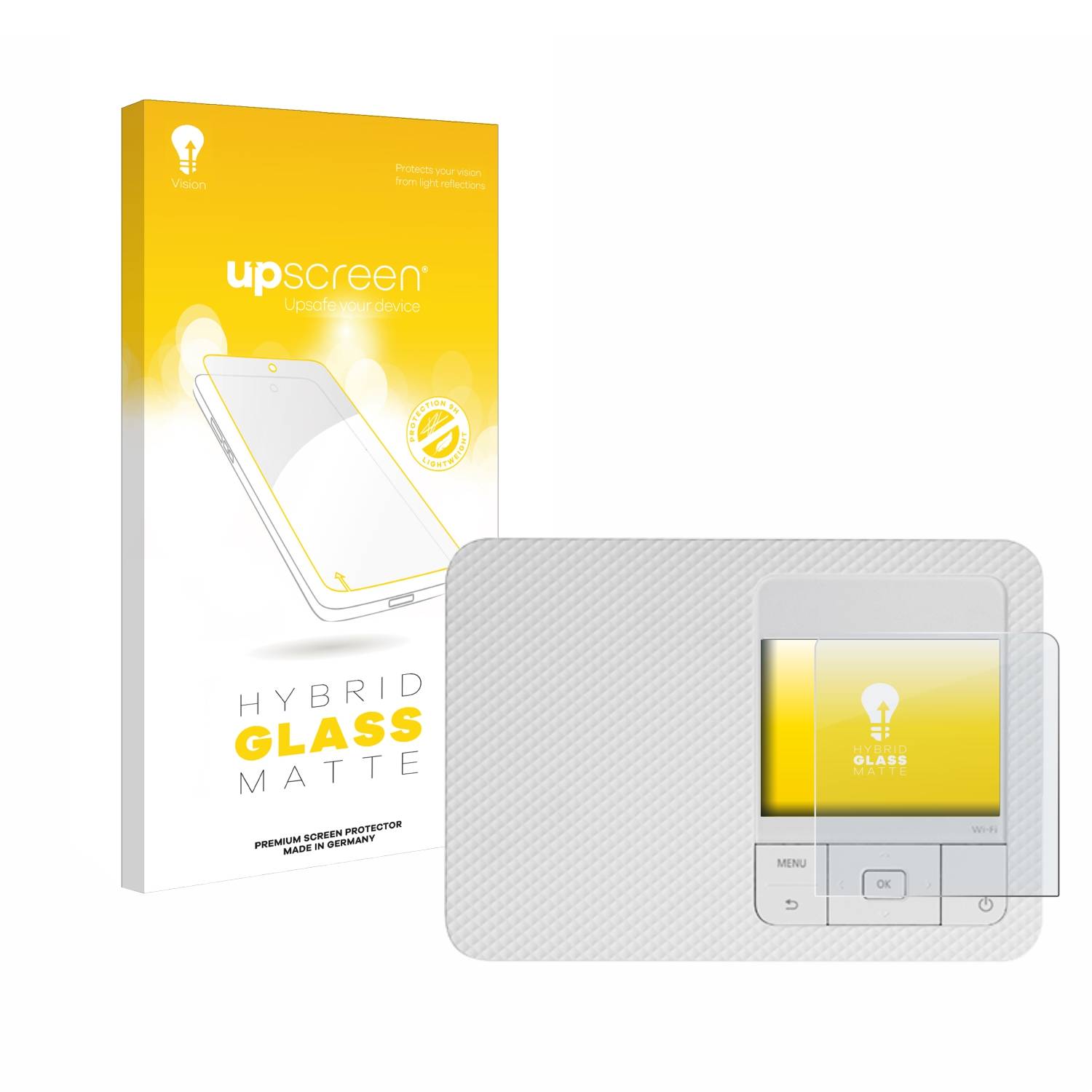 upscreen Hybrid Glas Matt Panzer-Folie für Canon Selphy CP1500
