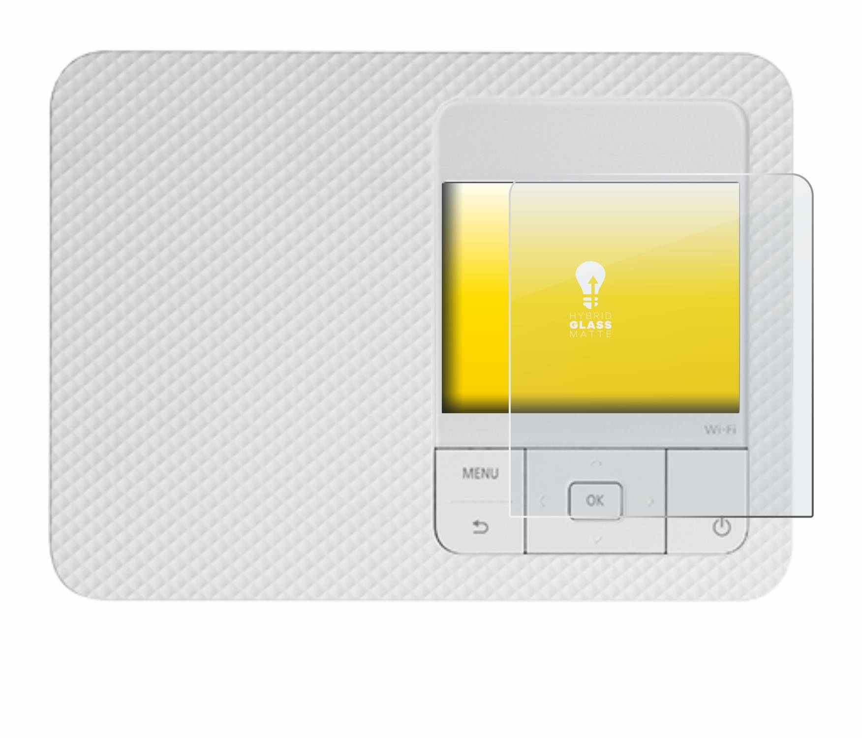 upscreen Hybrid Glas Matt Panzer-Folie für Canon Selphy CP1500