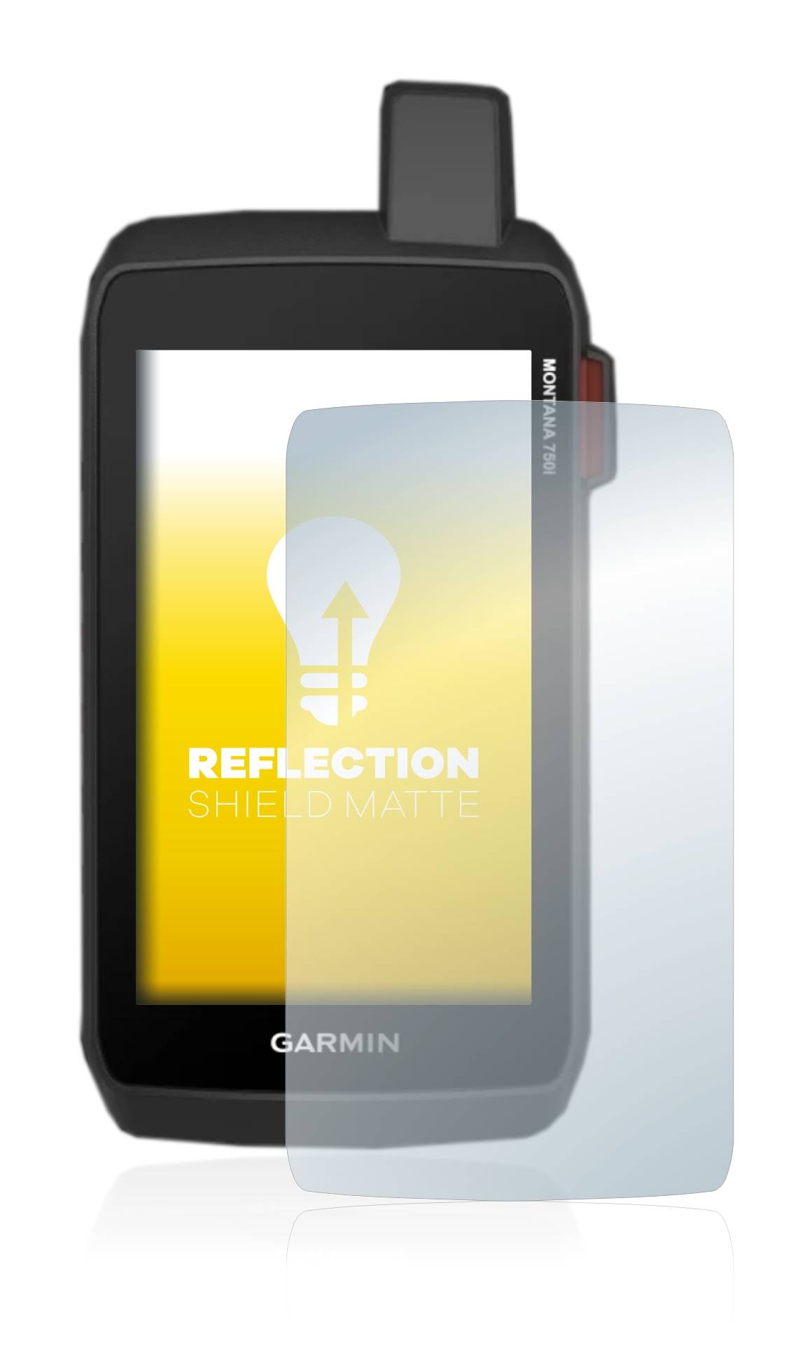 upscreen Reflection Shield Matt Schutzfolie für Garmin Montana 750i