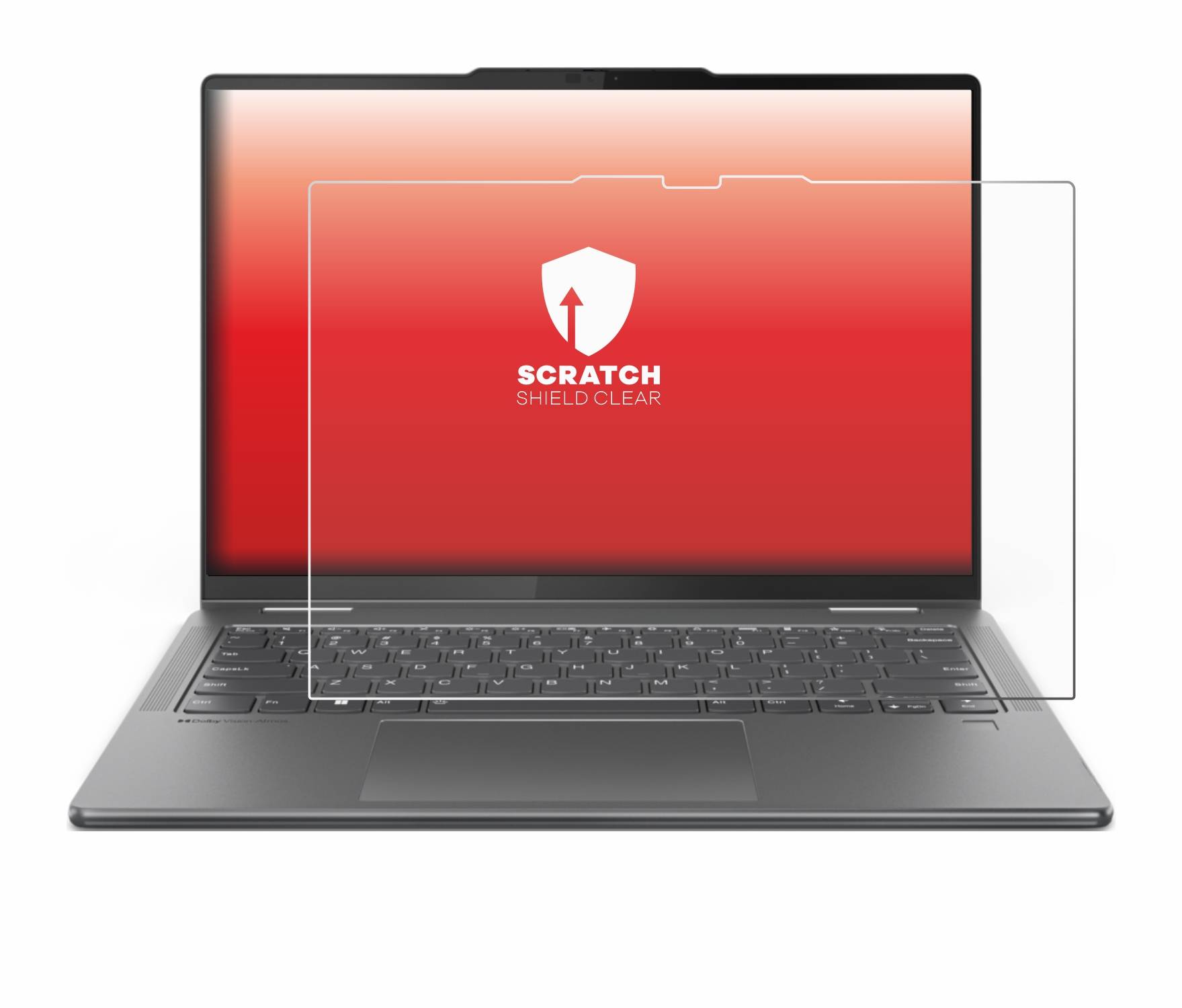 upscreen Scratch Shield Schutzfolie für Lenovo Yoga 7 2-in-1 Gen 9 14