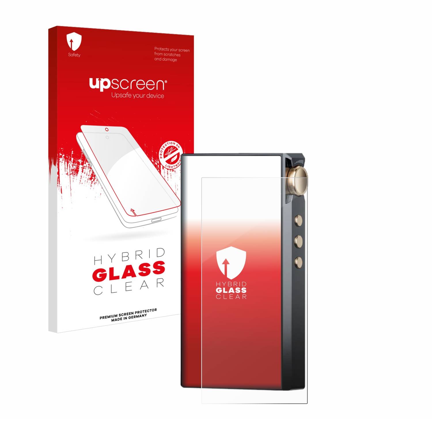 upscreen Hybrid Glas Schutz-Folie für Cayin N3-Ultra