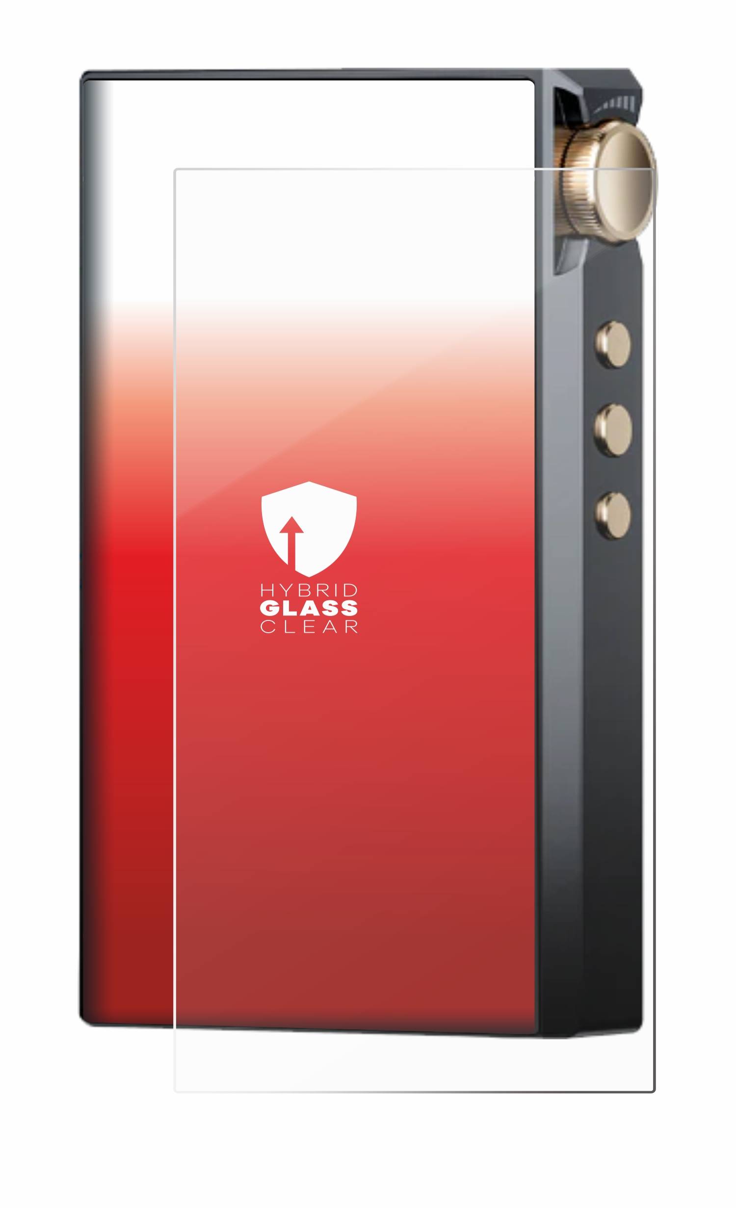 upscreen Hybrid Glas Schutz-Folie für Cayin N3-Ultra