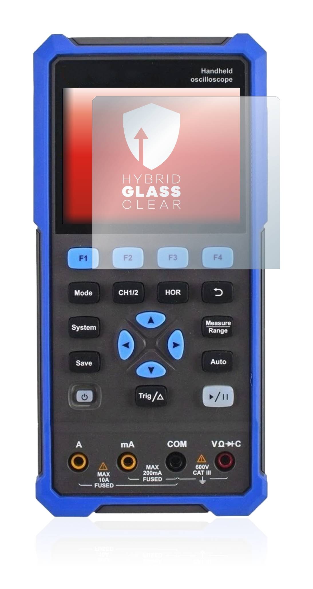 upscreen Flexible Schutz Glas Folie für Owon HDS 200 Series Schutzglas 9H Hybridglas Klar