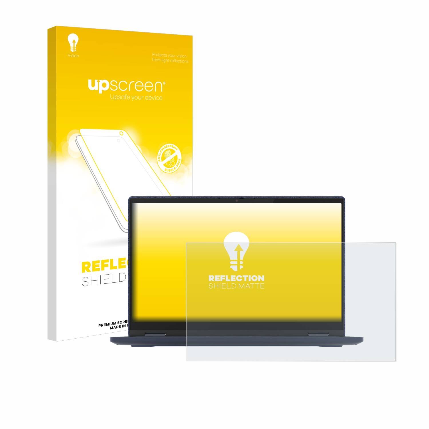 upscreen Reflection Shield Matt Schutzfolie für Lenovo Yoga 6 13ALC6