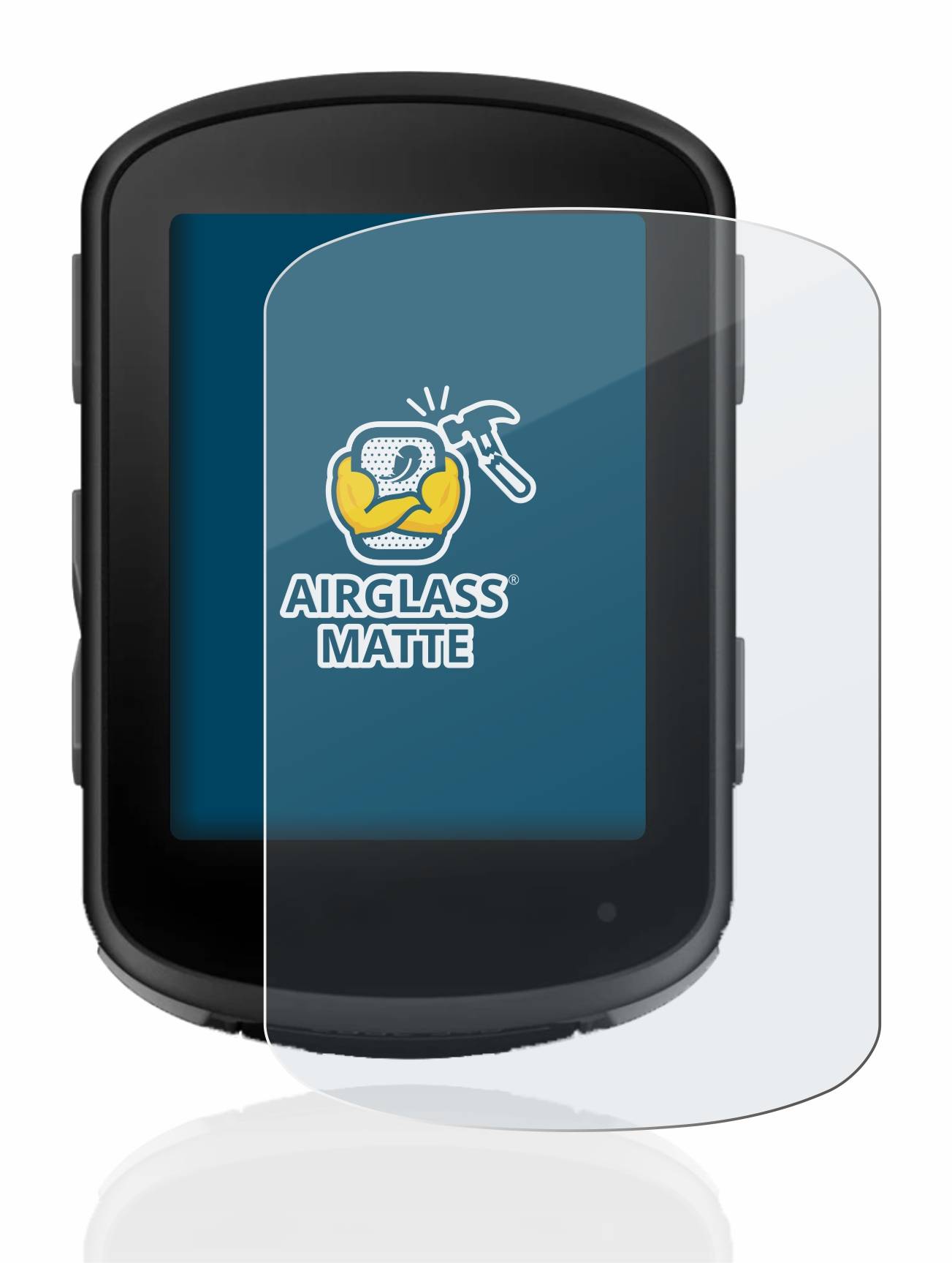 BROTECT AirGlass Flexible Schutz Glas Folie für Garmin Edge 540 / Edge 840 Matt Entspiegelt