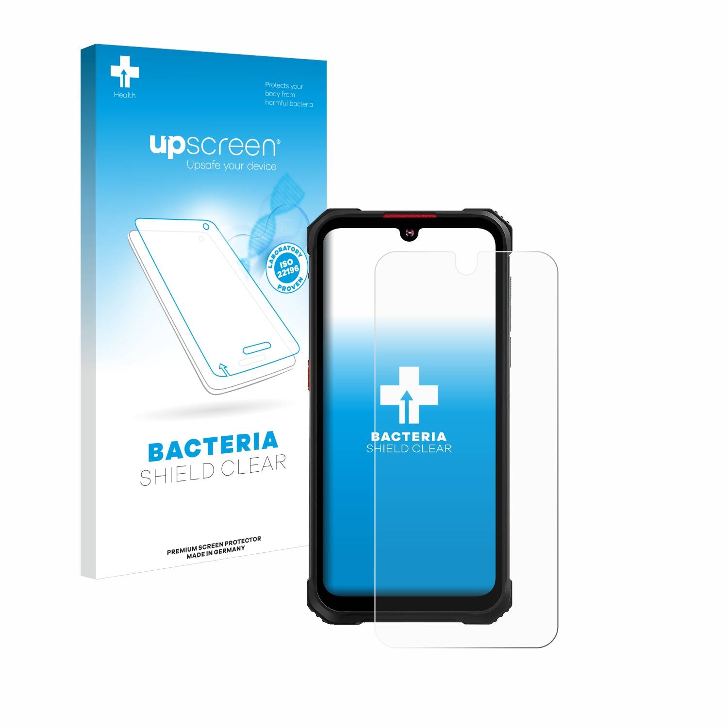 upscreen Bacteria Shield Schutzfolie für Hotwav Cyber 9 Pro - Antibakteriell