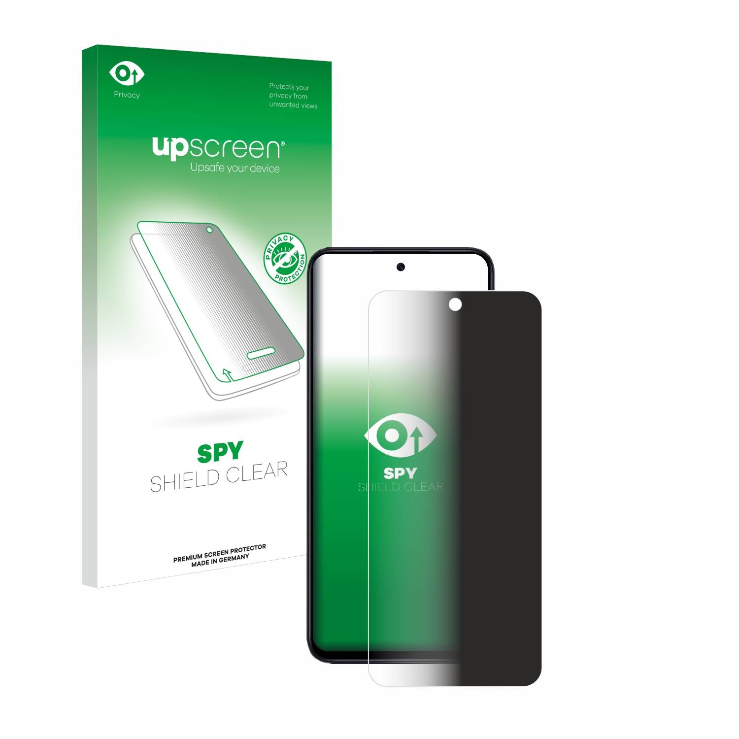 upscreen Spy Shield Sichtschutz-Folie für Xiaomi Redmi 12