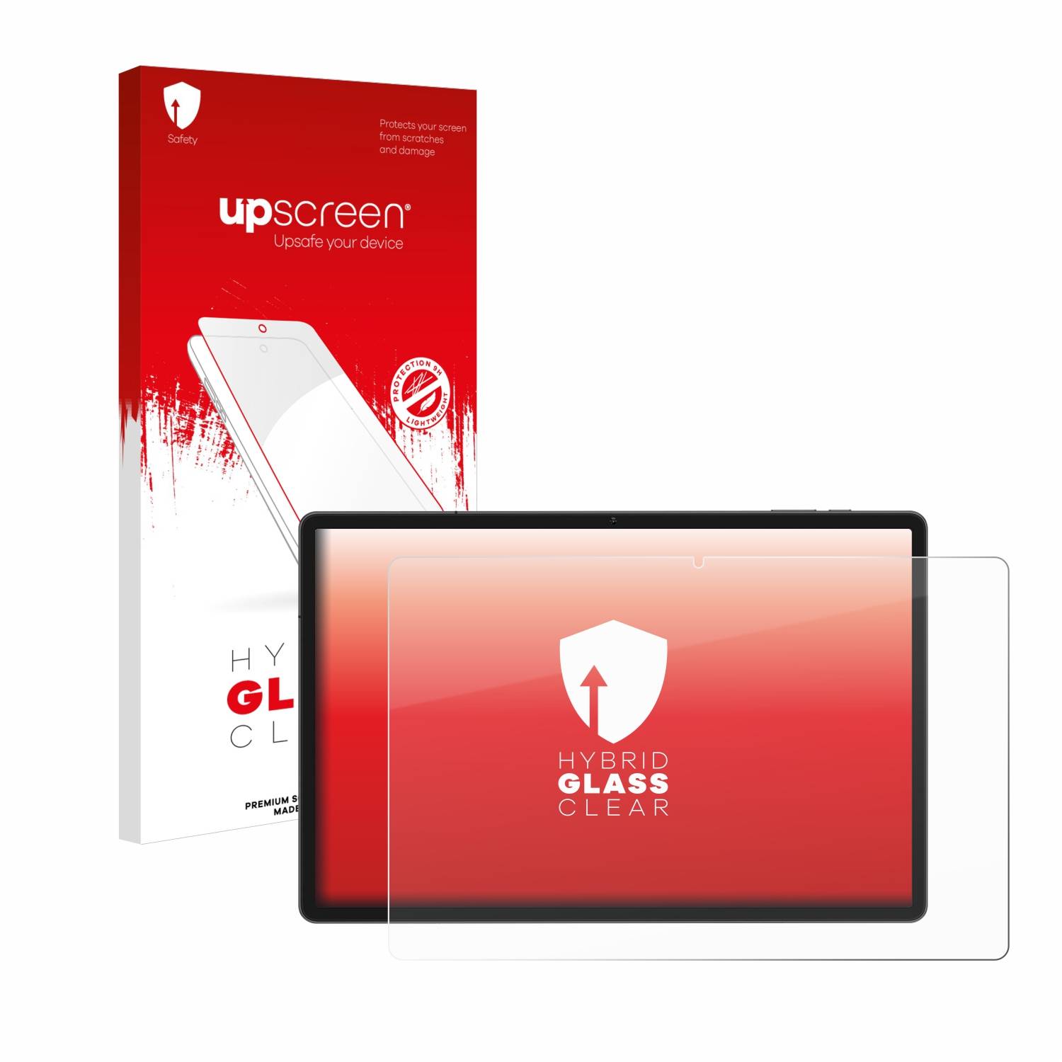 upscreen Flexible Schutz Glas Folie für Teclast T65 Max Schutzglas 9H Hybridglas Klar