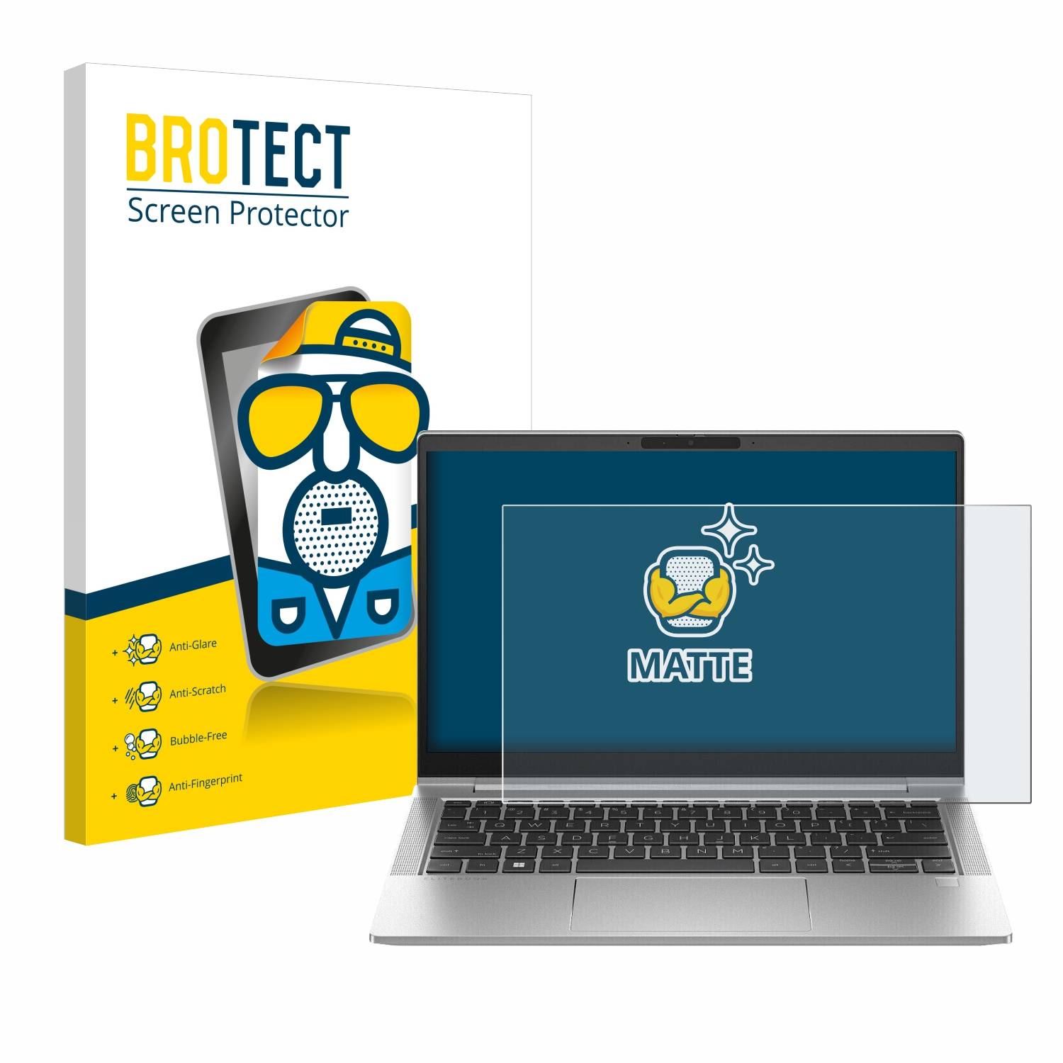 BROTECT Entspiegelungs-Folie für HP EliteBook 630 G10