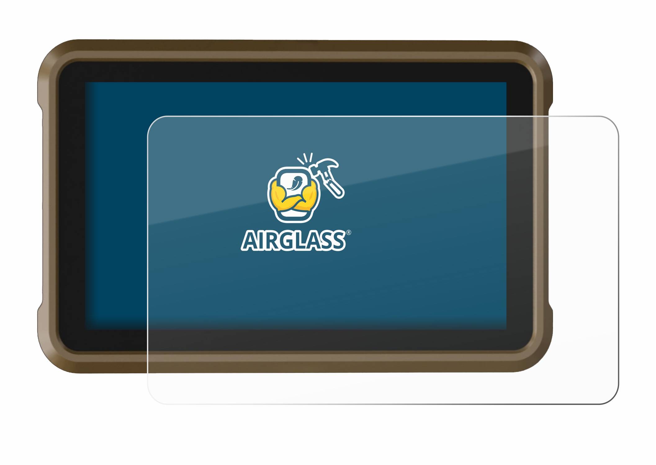 BROTECT AirGlass Flexible Schutz Glas Folie für Atomos Ninja Ultra Klar Transparent