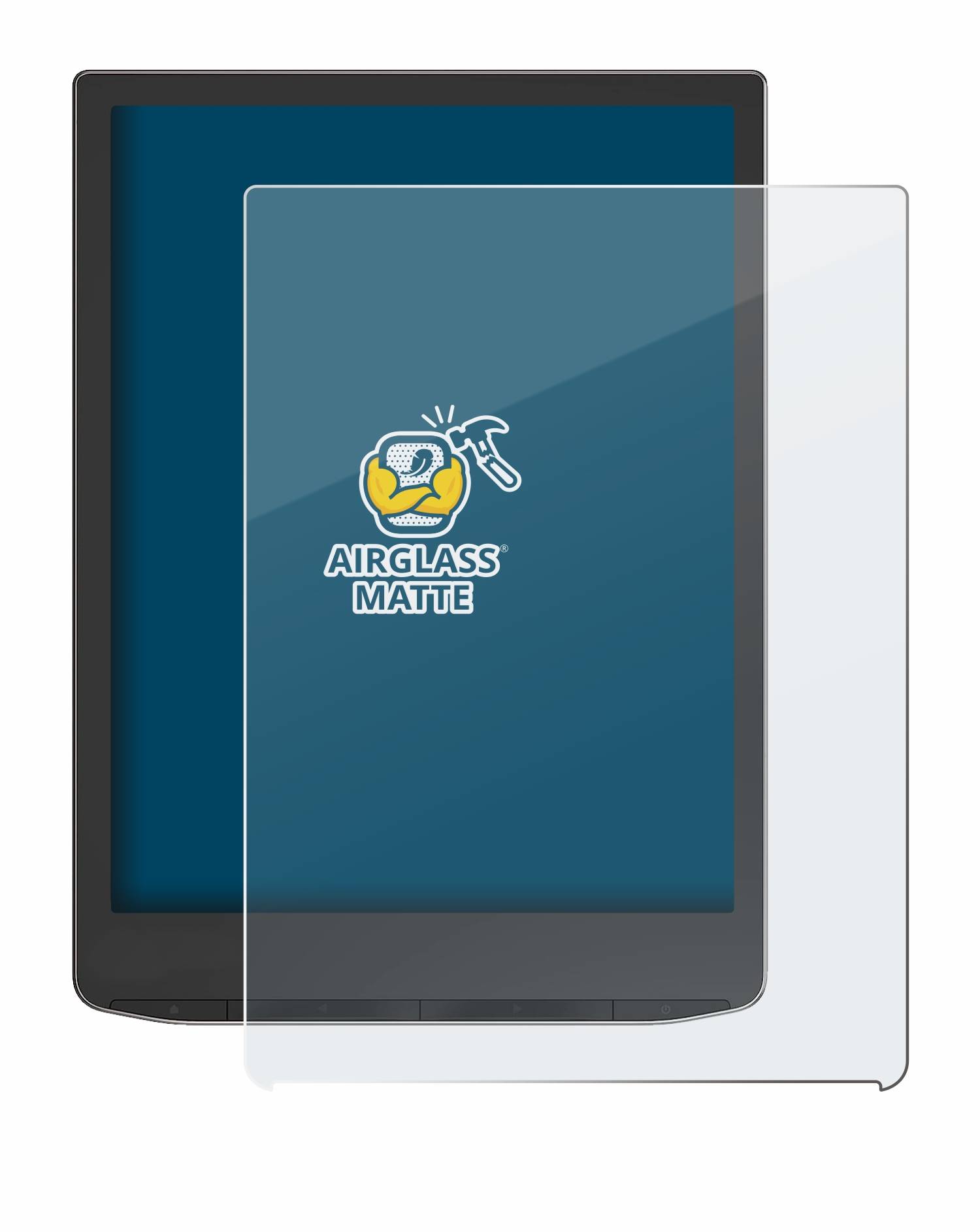 BROTECT AirGlass Flexible Schutz Glas Folie für Vivlio InkPad 4 Matt Entspiegelt