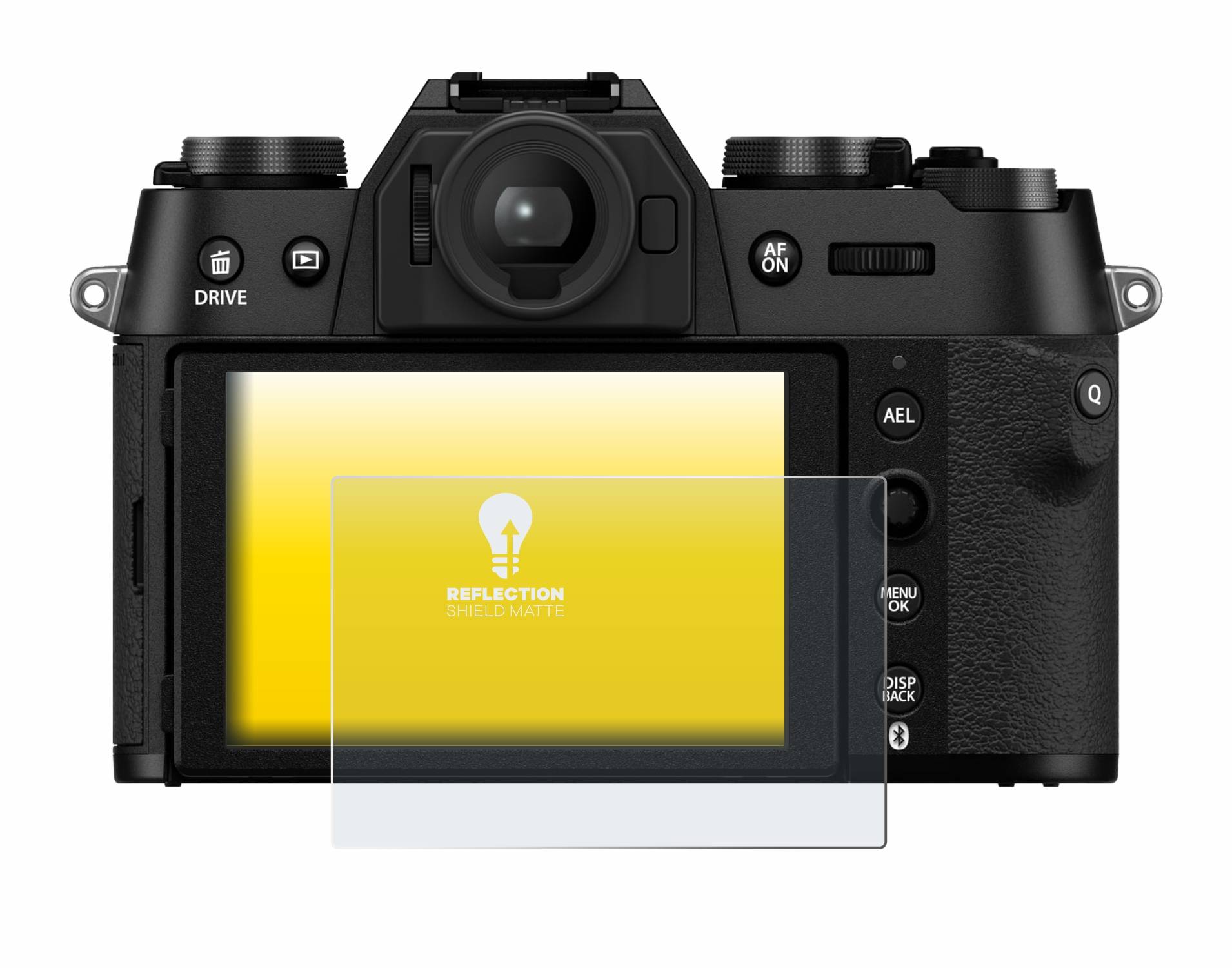 upscreen Schutzfolie für Fujifilm X-T50 Folie Matt Entspiegelt Anti-Reflex